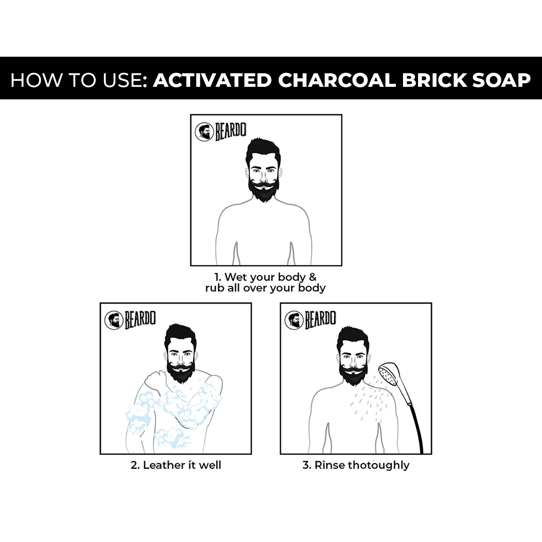 Activated Charcoal Brick Soap - Image 11