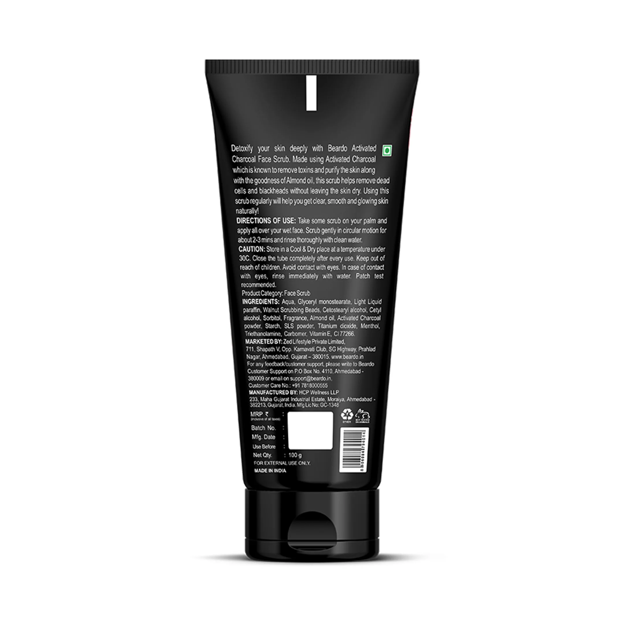 Activated Charcoal Face Scrub - Image 10