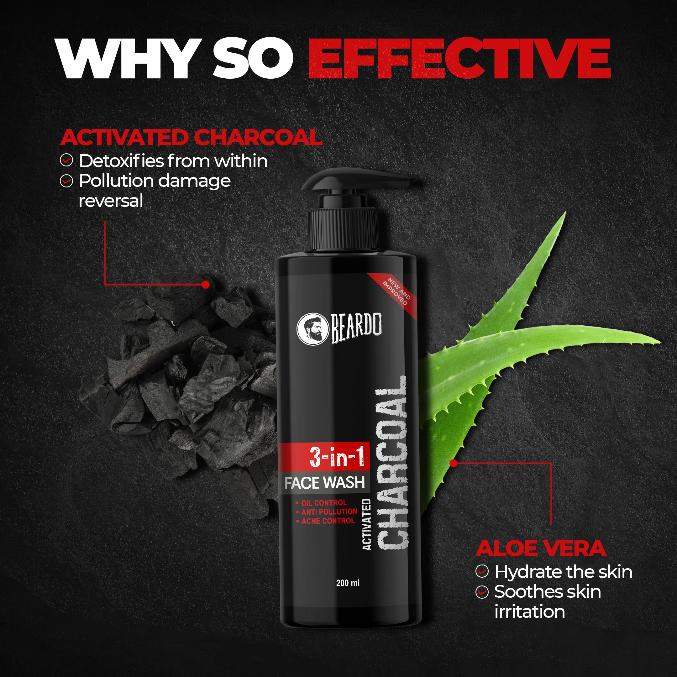 Activated Charcoal Facewash - Image 3