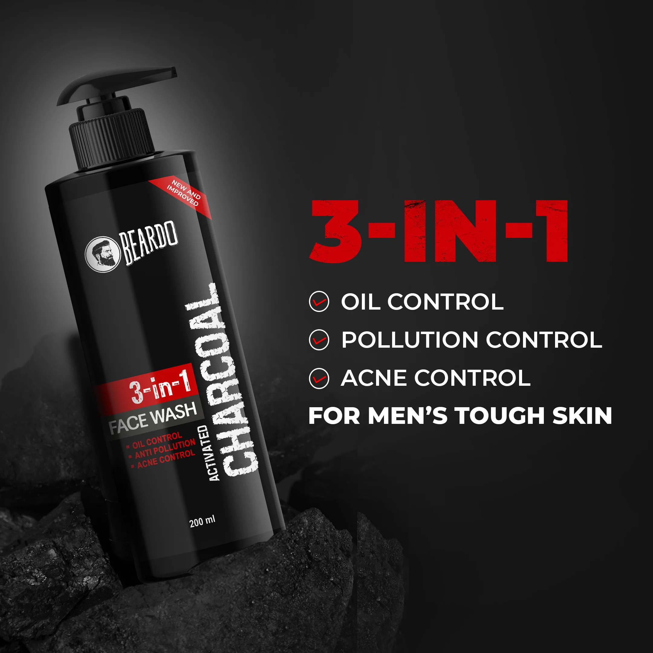 Activated Charcoal Facewash - Image 4