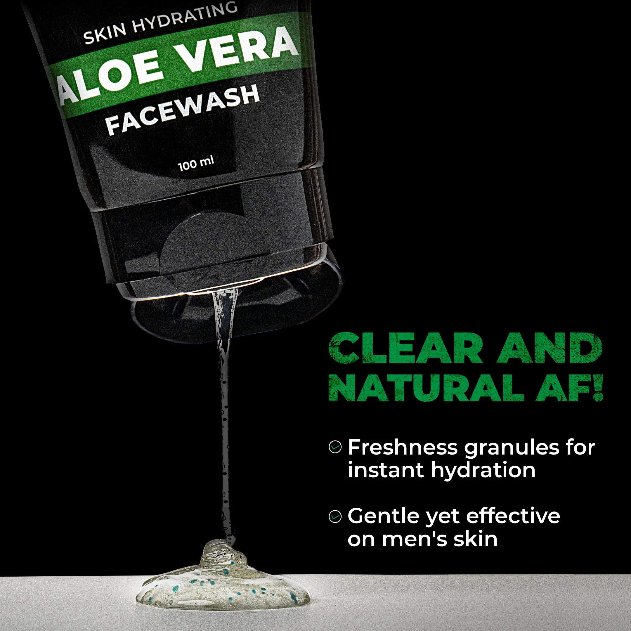 ALOE VERA Natural Facewash (For Dry Skin) (Pack of 3) - Image 5