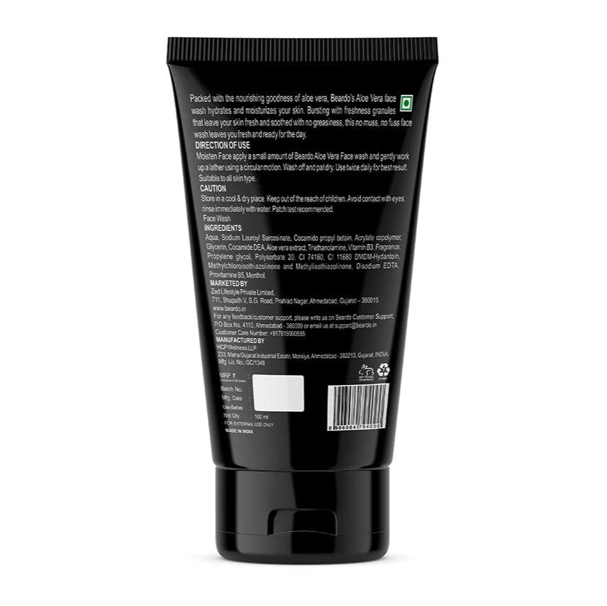 ALOE VERA Natural Facewash (For Dry Skin) (Pack of 3) - Image 8