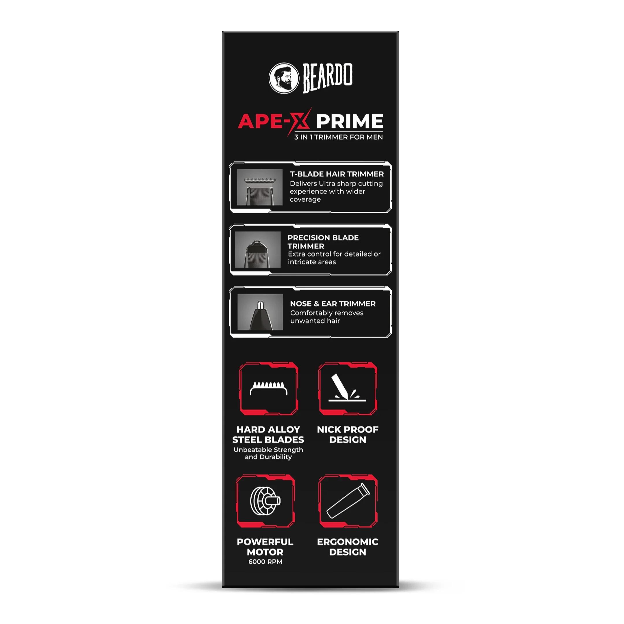 Ape-X Prime 3-in-1 Trimmer For Men - Image 12