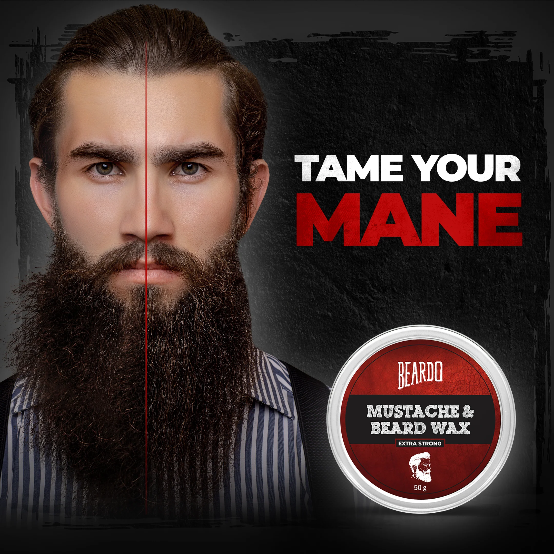 Beard & Mustache Wax - Extra Strong - Image 5