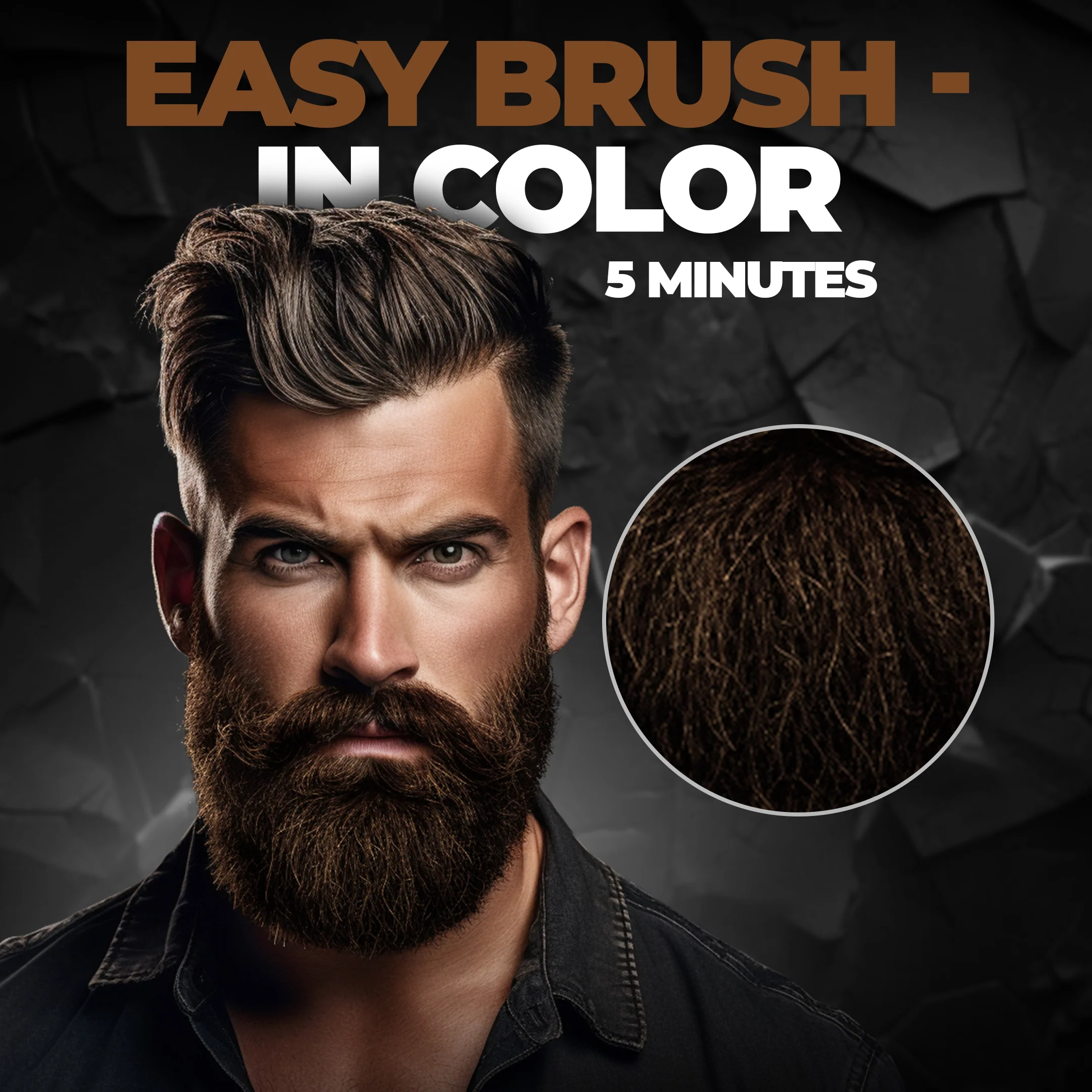 Beard Color Dark Brown - Image 6