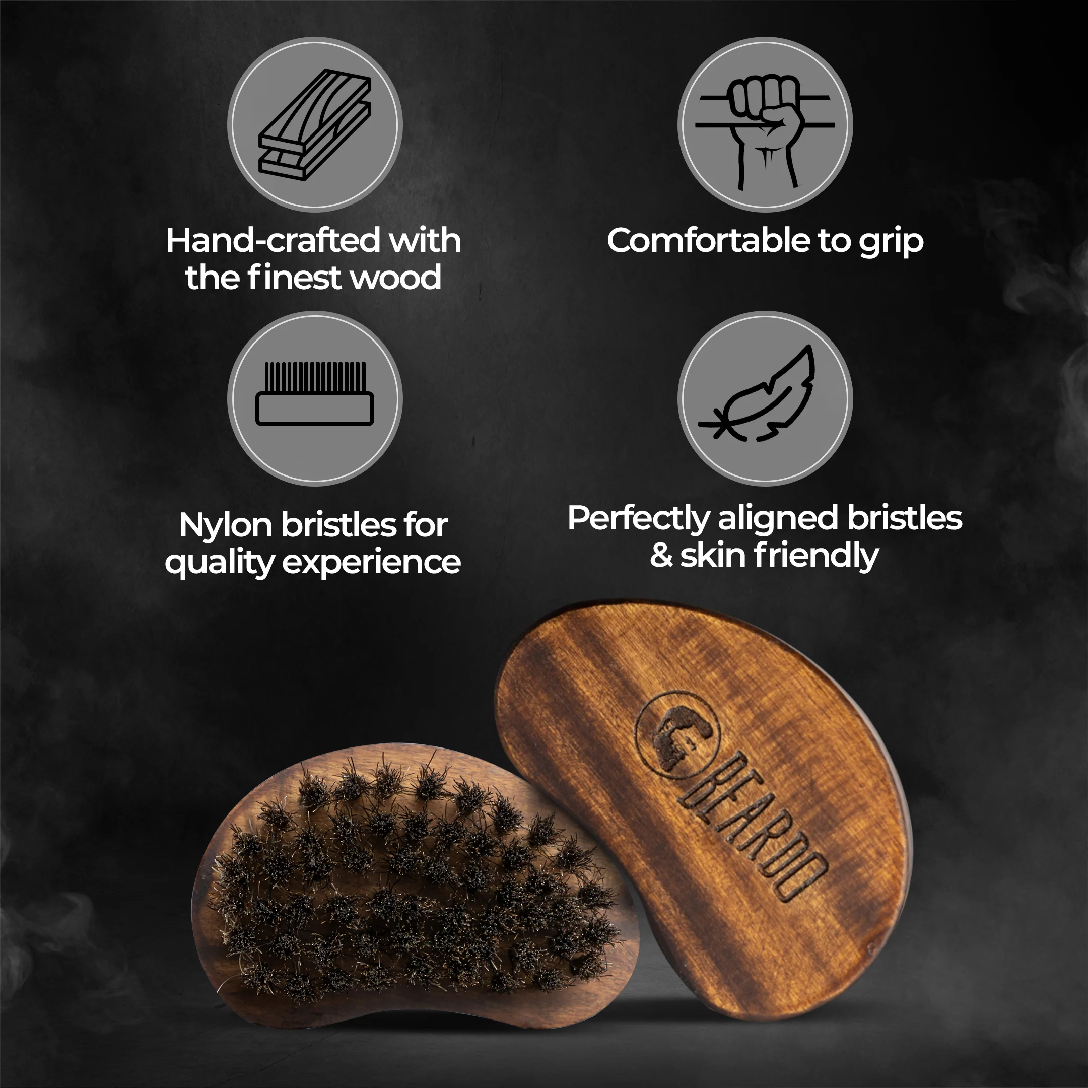 BOAR Bristle Beard brush - Image 3