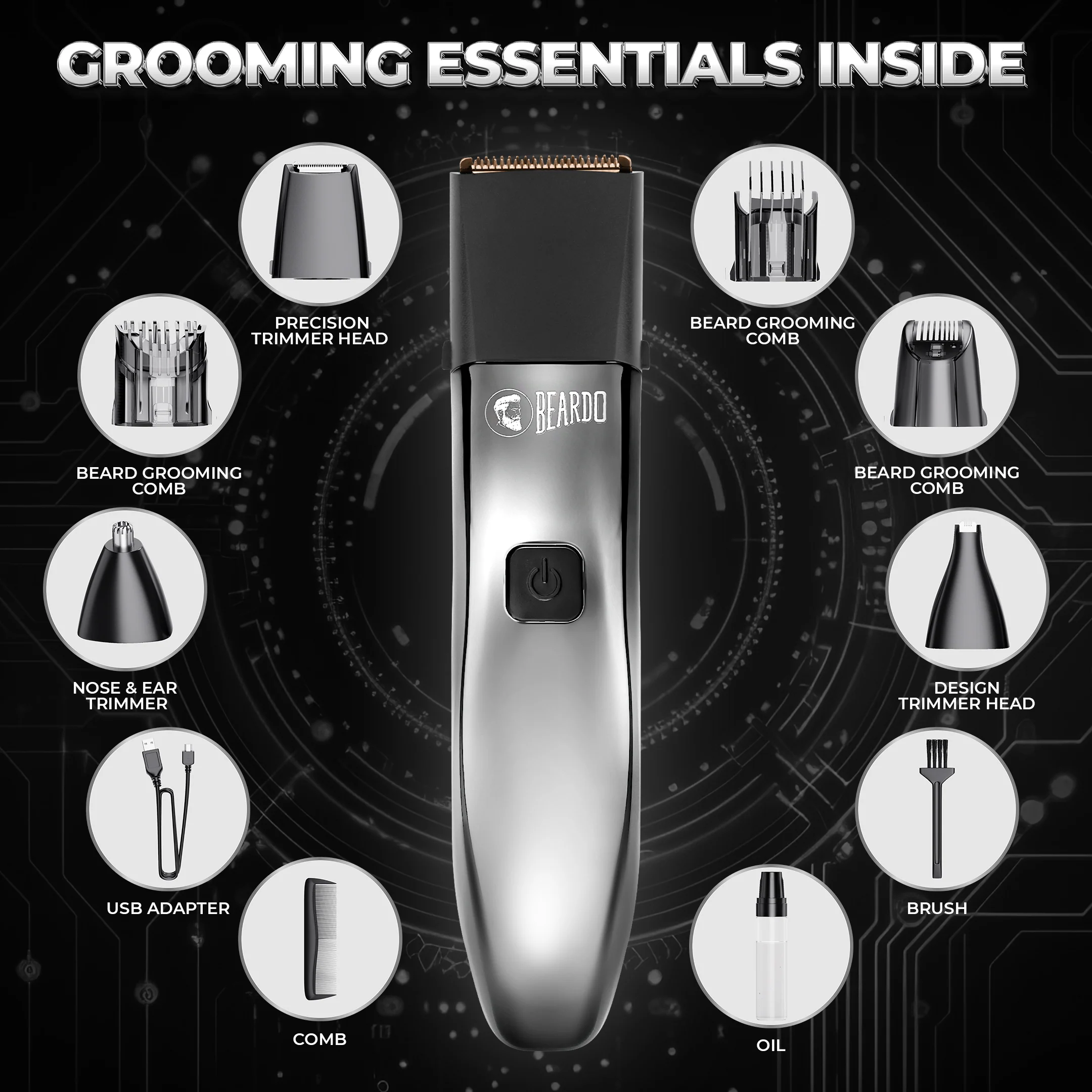 Chrome Beast Grooming Kit - Image 3