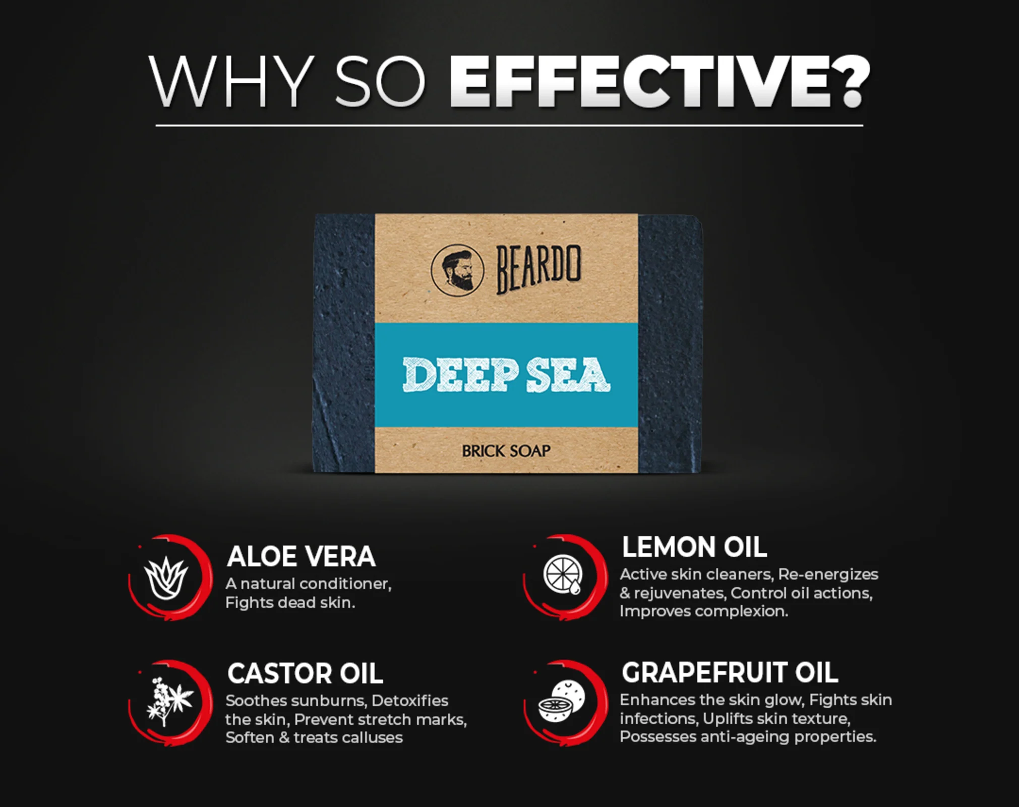 Deep Sea Brick Soap (125g) - Image 6