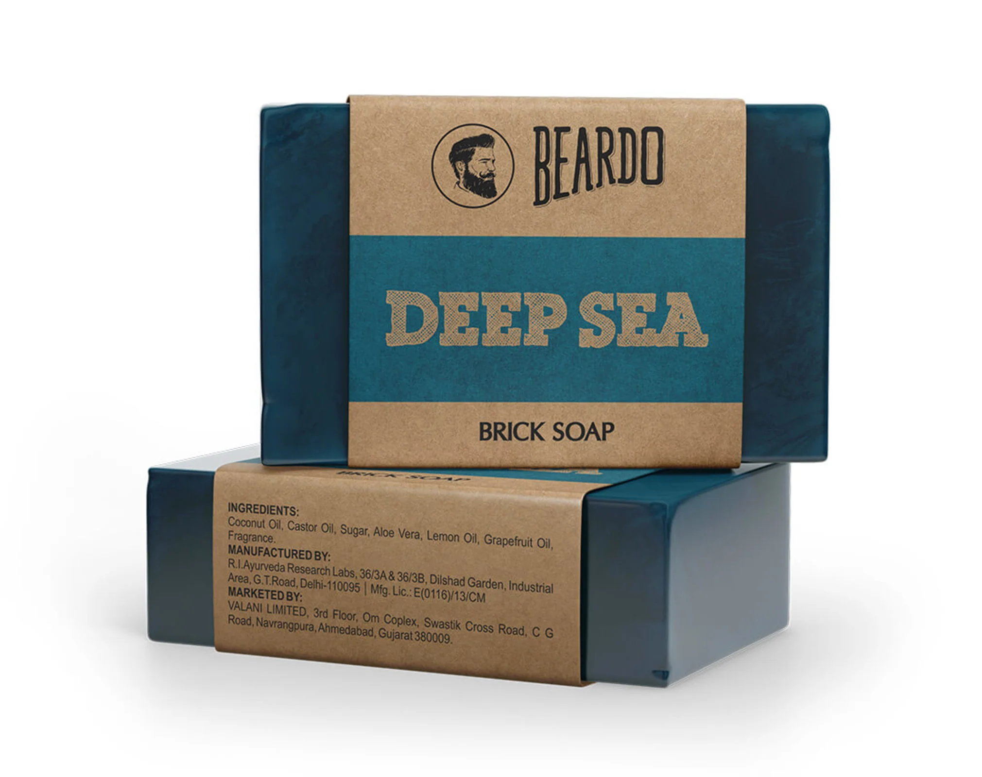 Deep Sea Brick Soap (125g) - Image 8