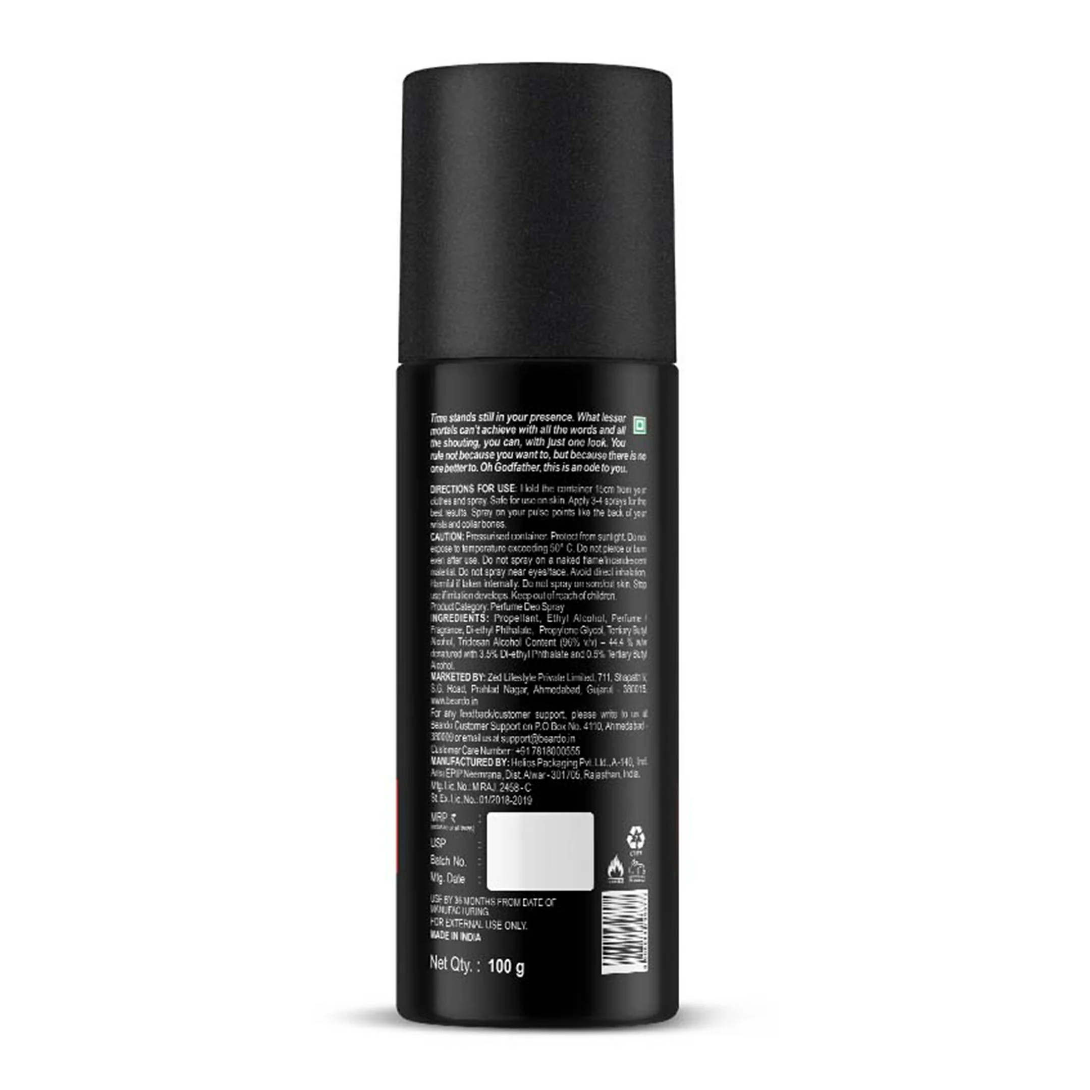 Godfather Perfume Deo Spray - Image 7