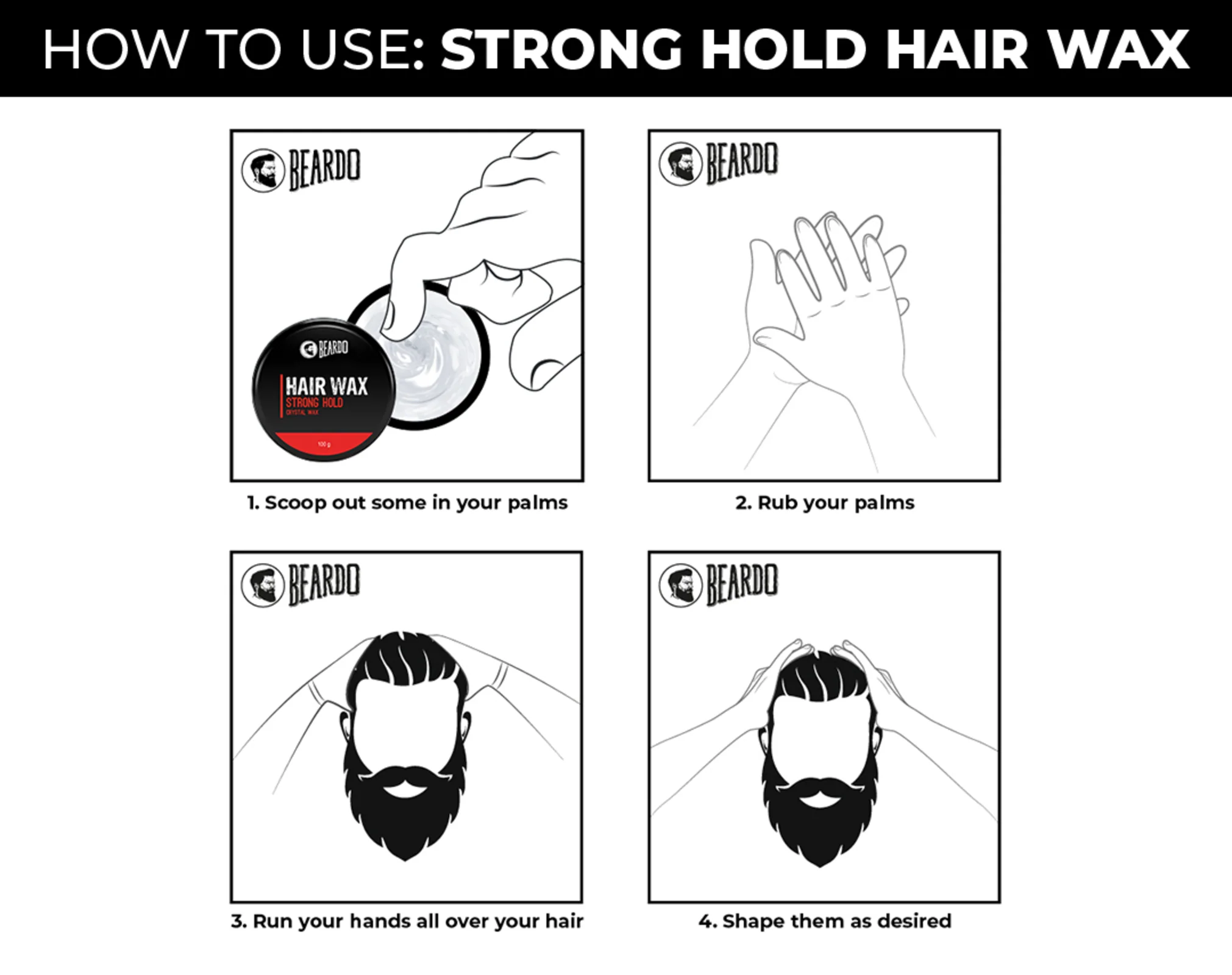 Hair & Beard Styling Duo Combo - Image 4