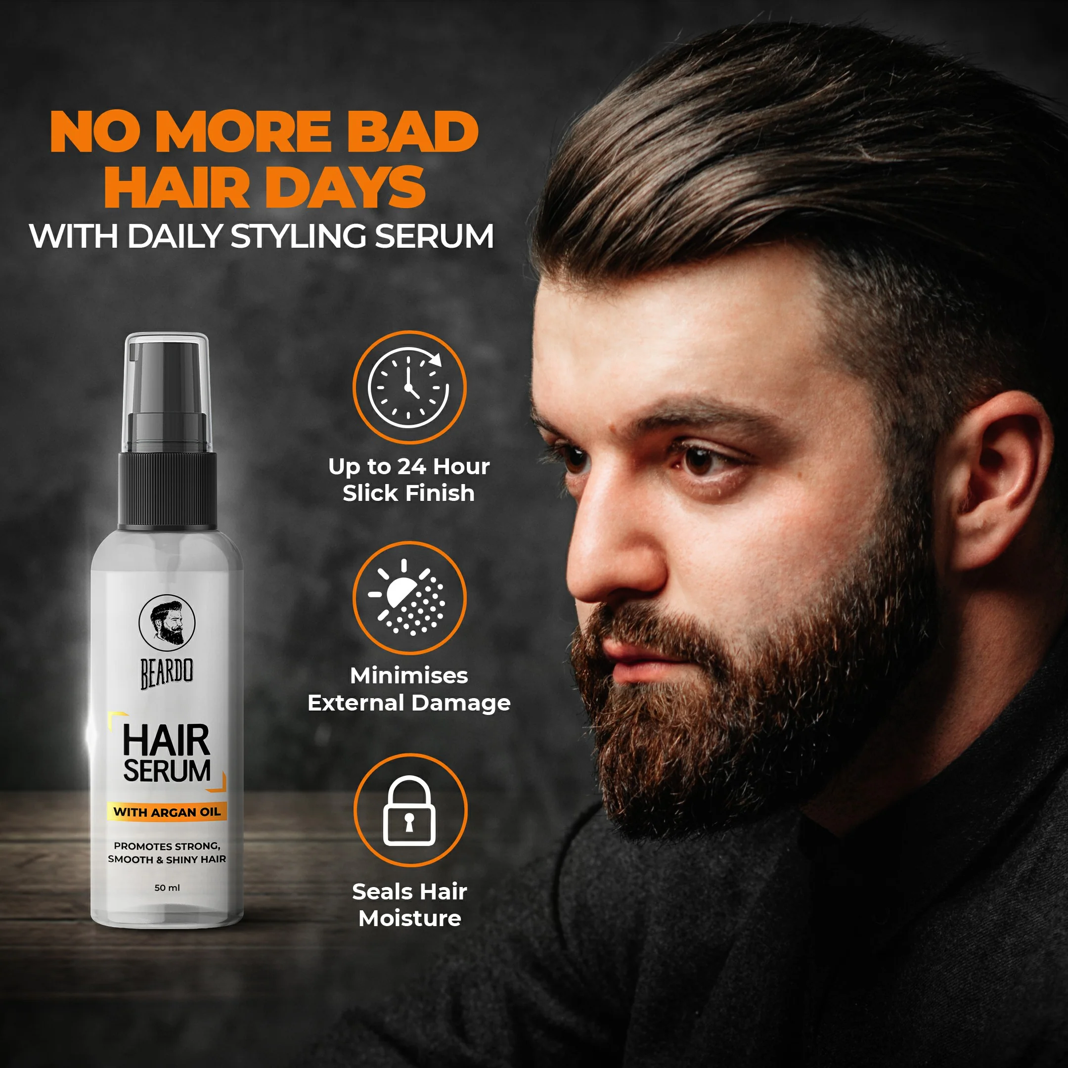 Hair fall control kit (Shampoo, Serum & Growth oil) - Image 10