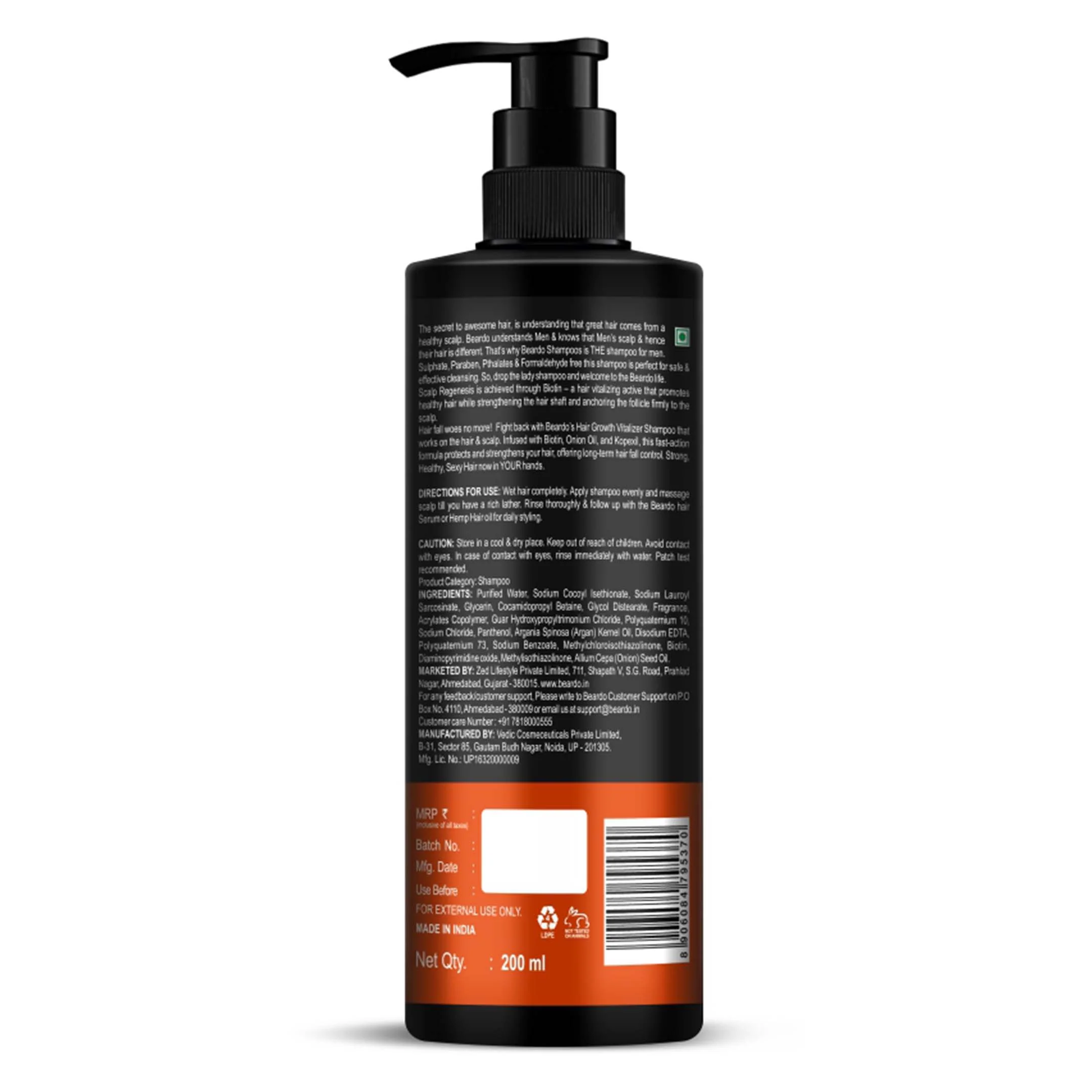 Hair Growth Sulphate Free Shampoo - Image 7