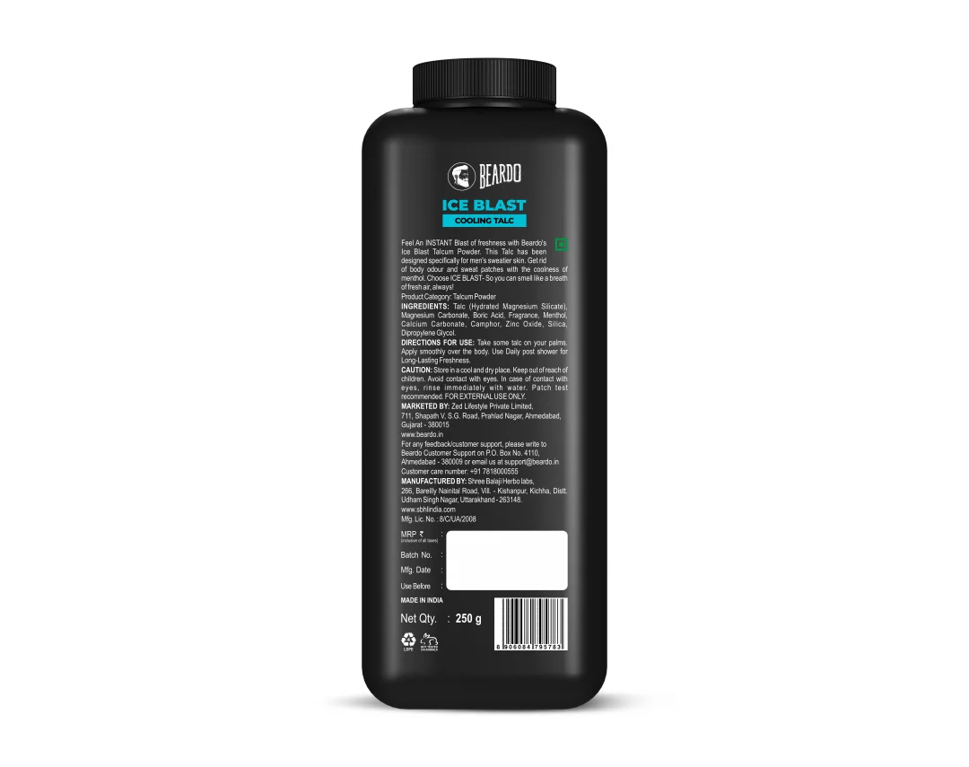 Ice Blast Cooling Talc - Image 8