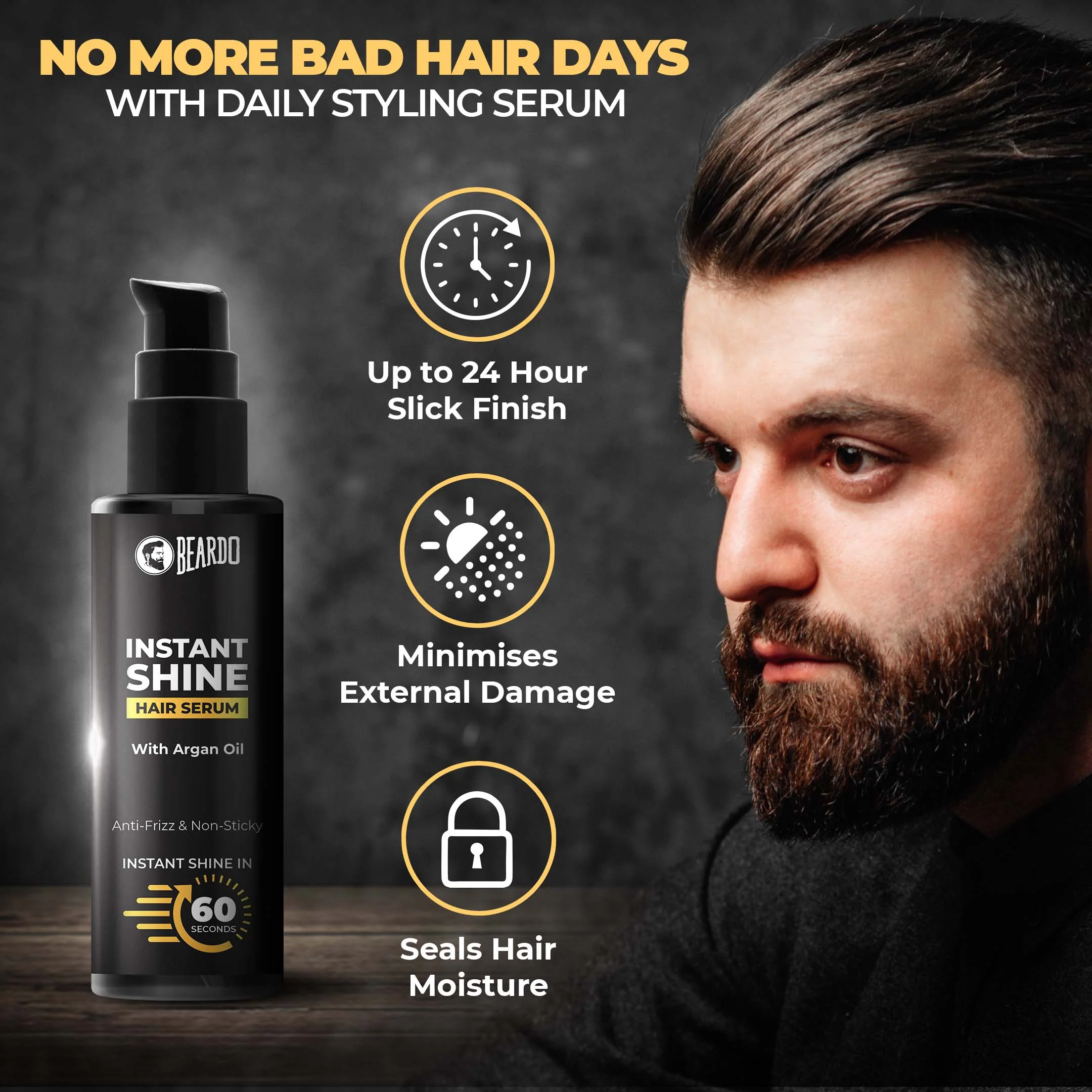 Instant Shine Hair Serum - Image 4
