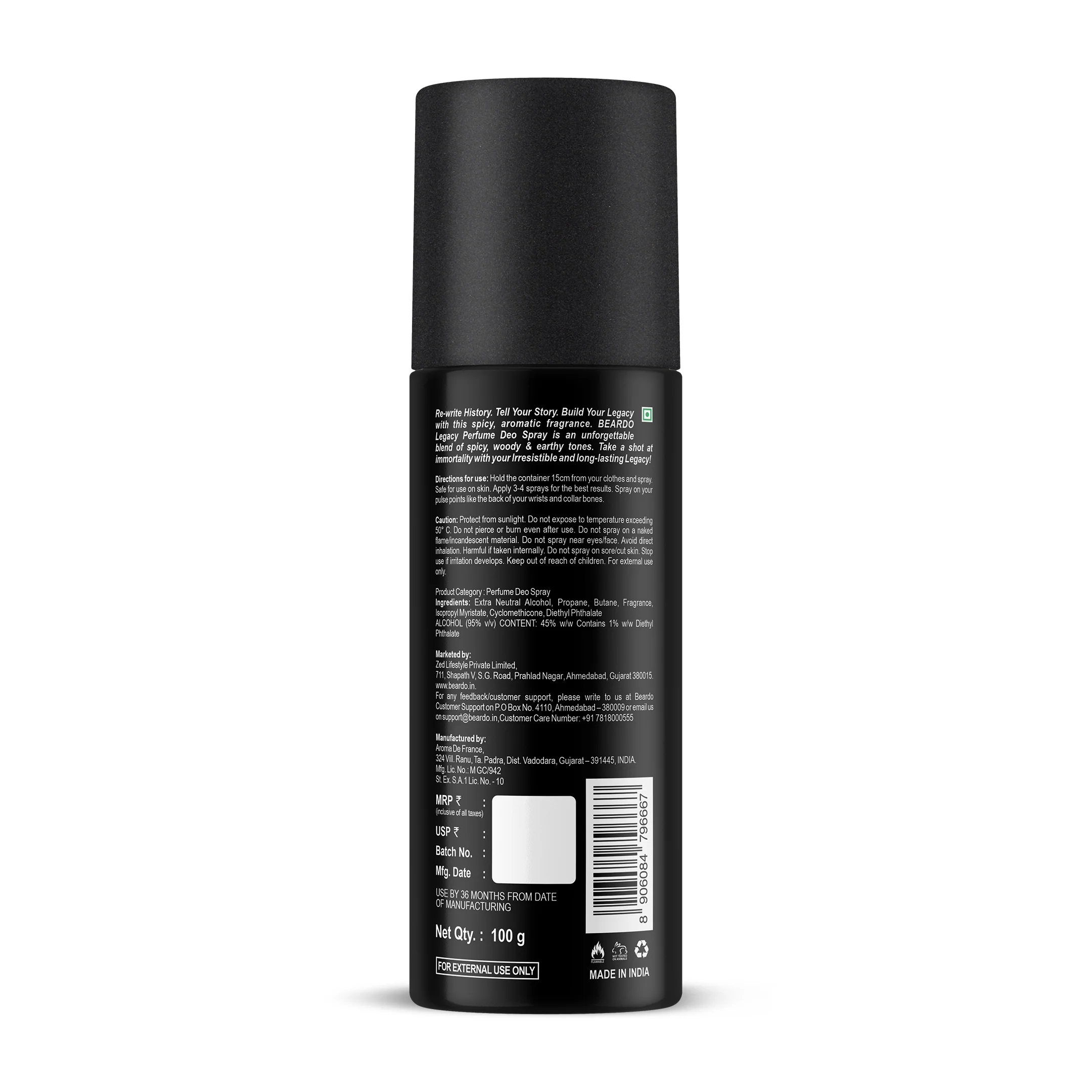 legend Perfume Deo Spray Trio - Image 4