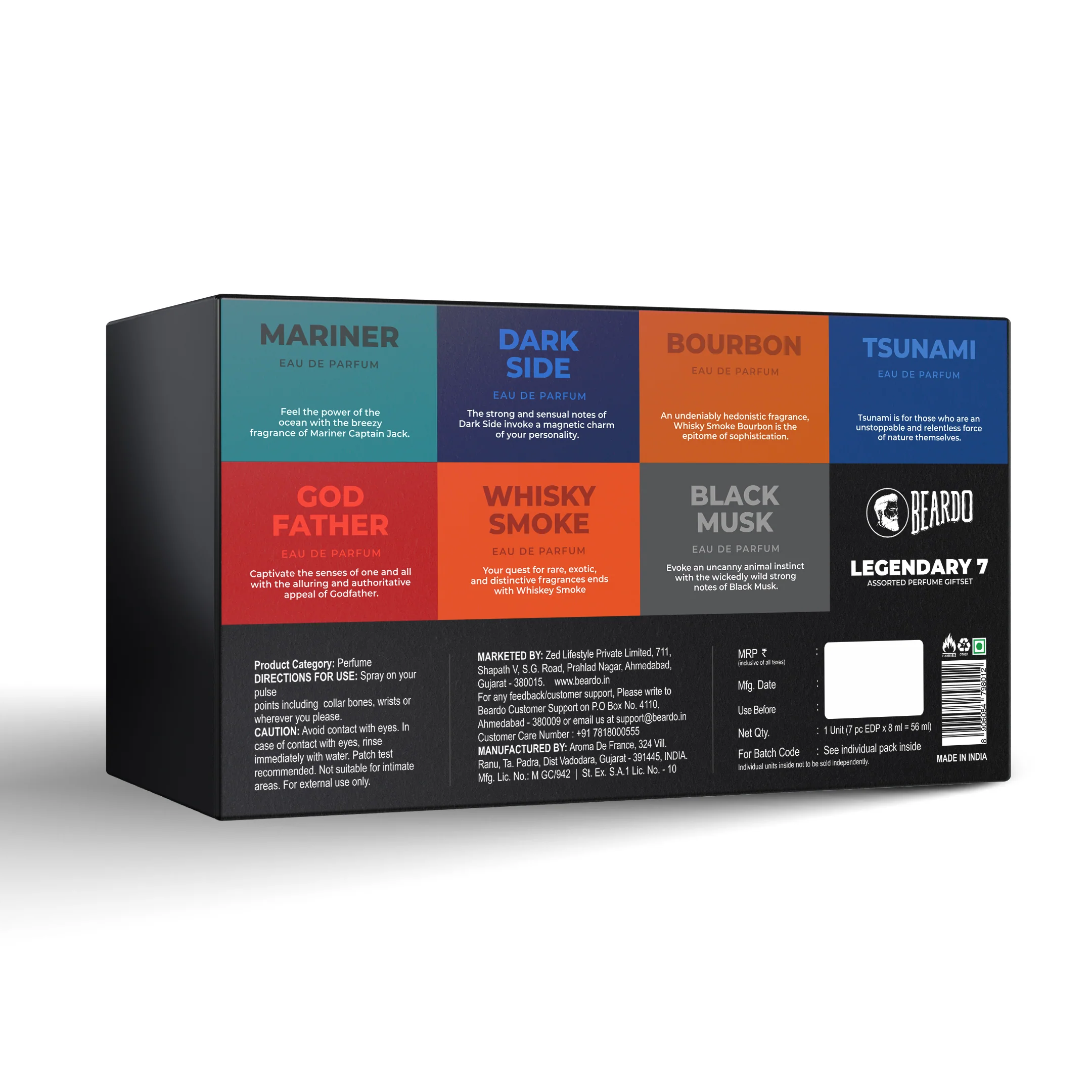 Legendary 7 Assorted Perfume Giftset - Image 11