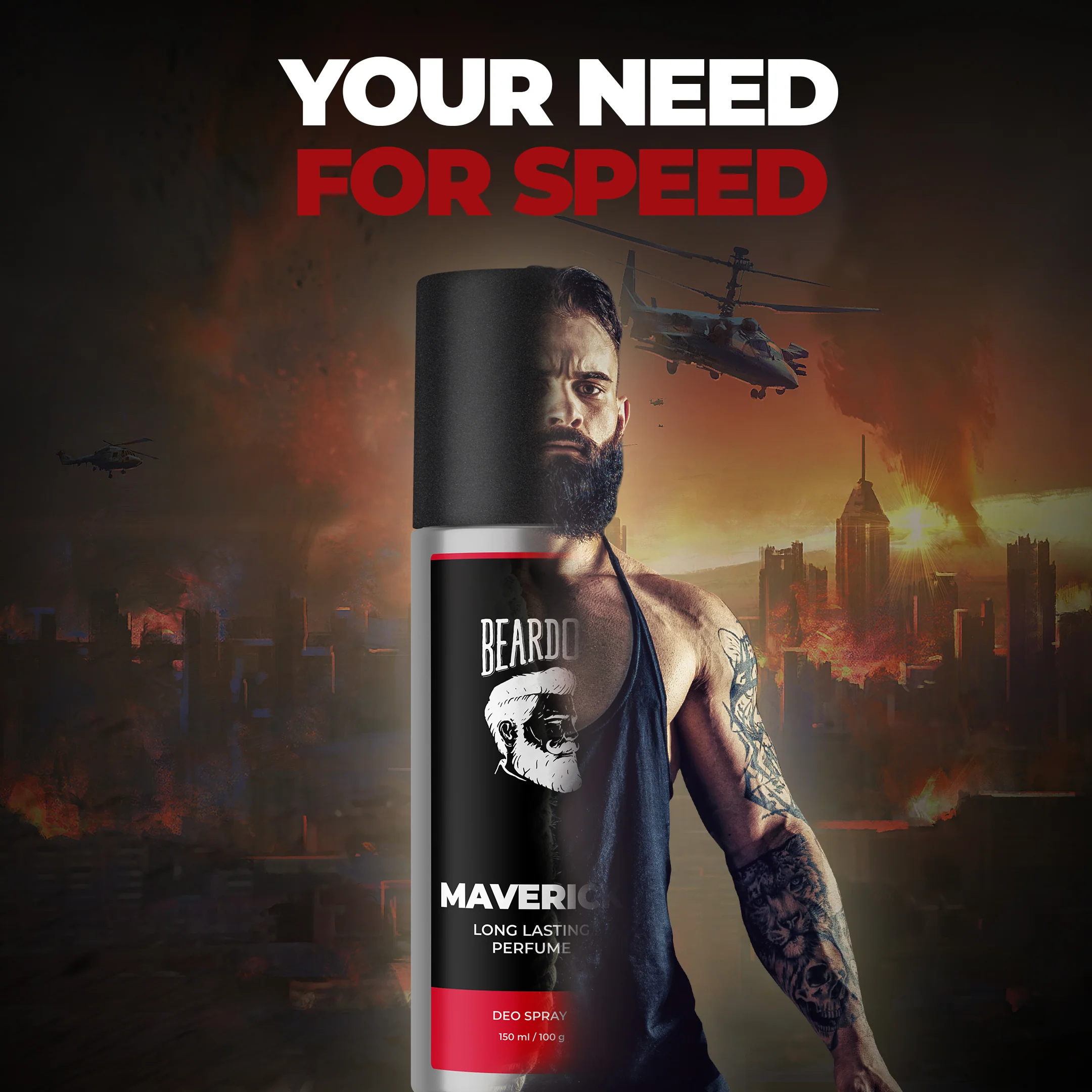 Maverick Perfume Deo Spray (150ml) - Image 5