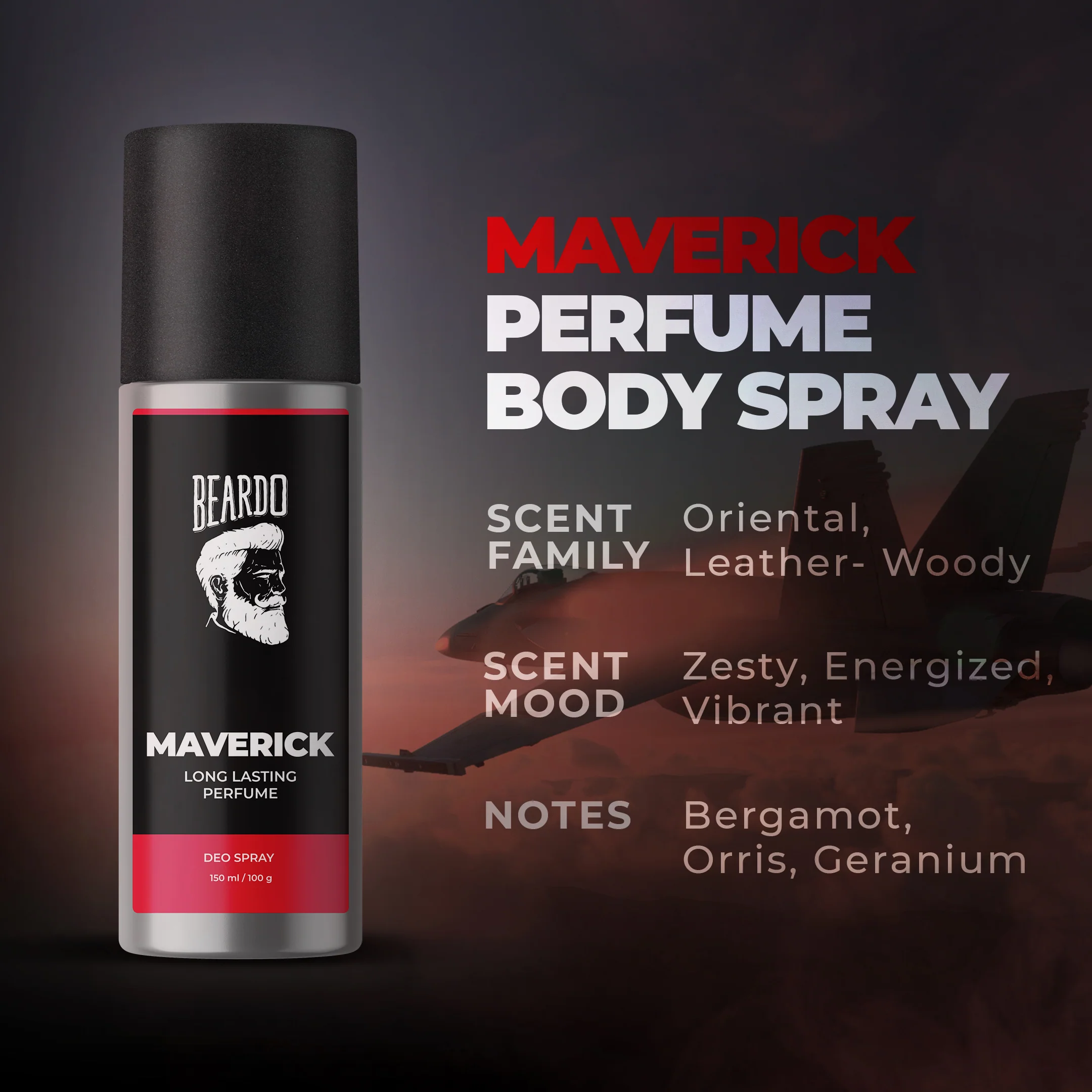 Maverick Perfume Deo Spray (150ml) - Image 6