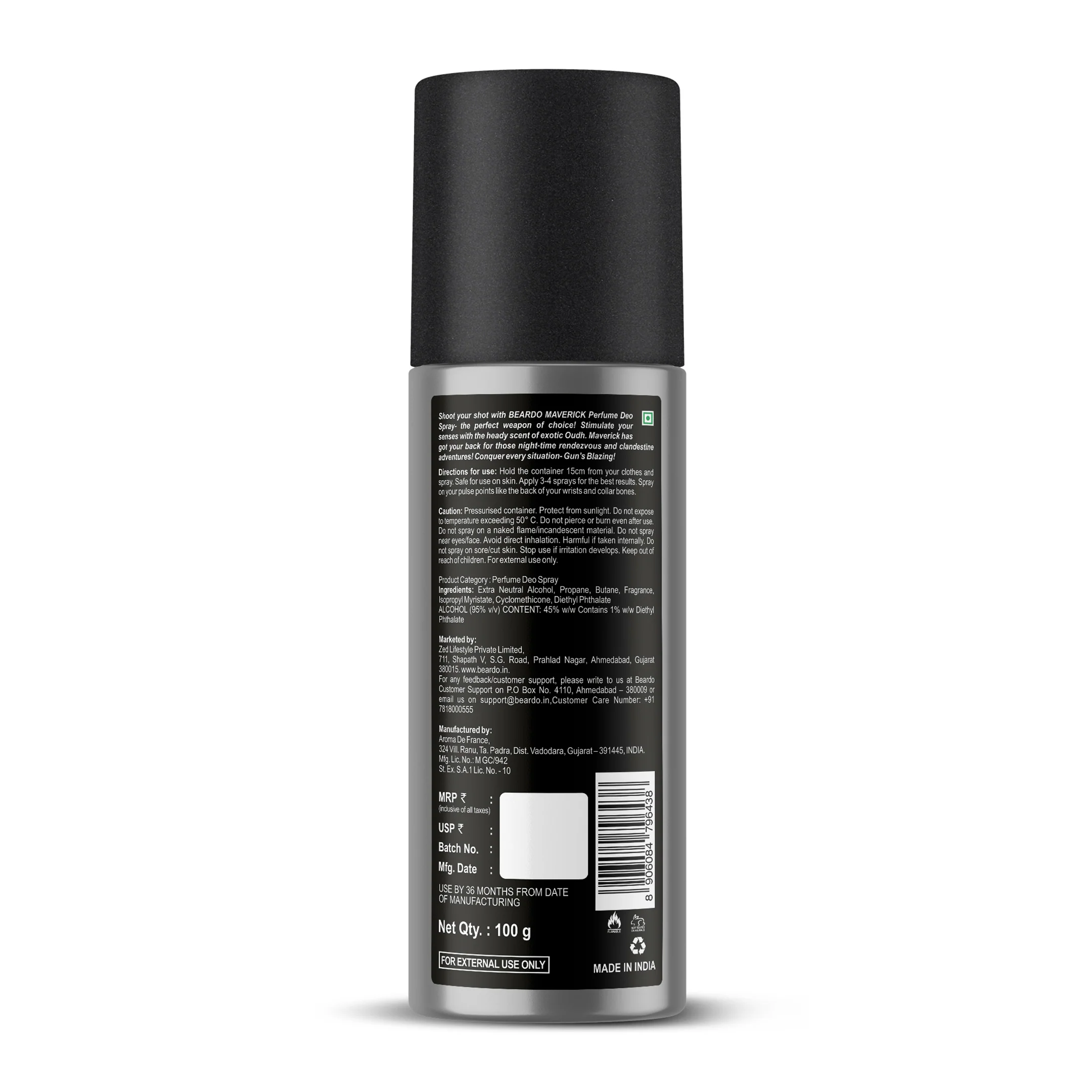 Maverick Perfume Deo Spray (150ml) - Image 9