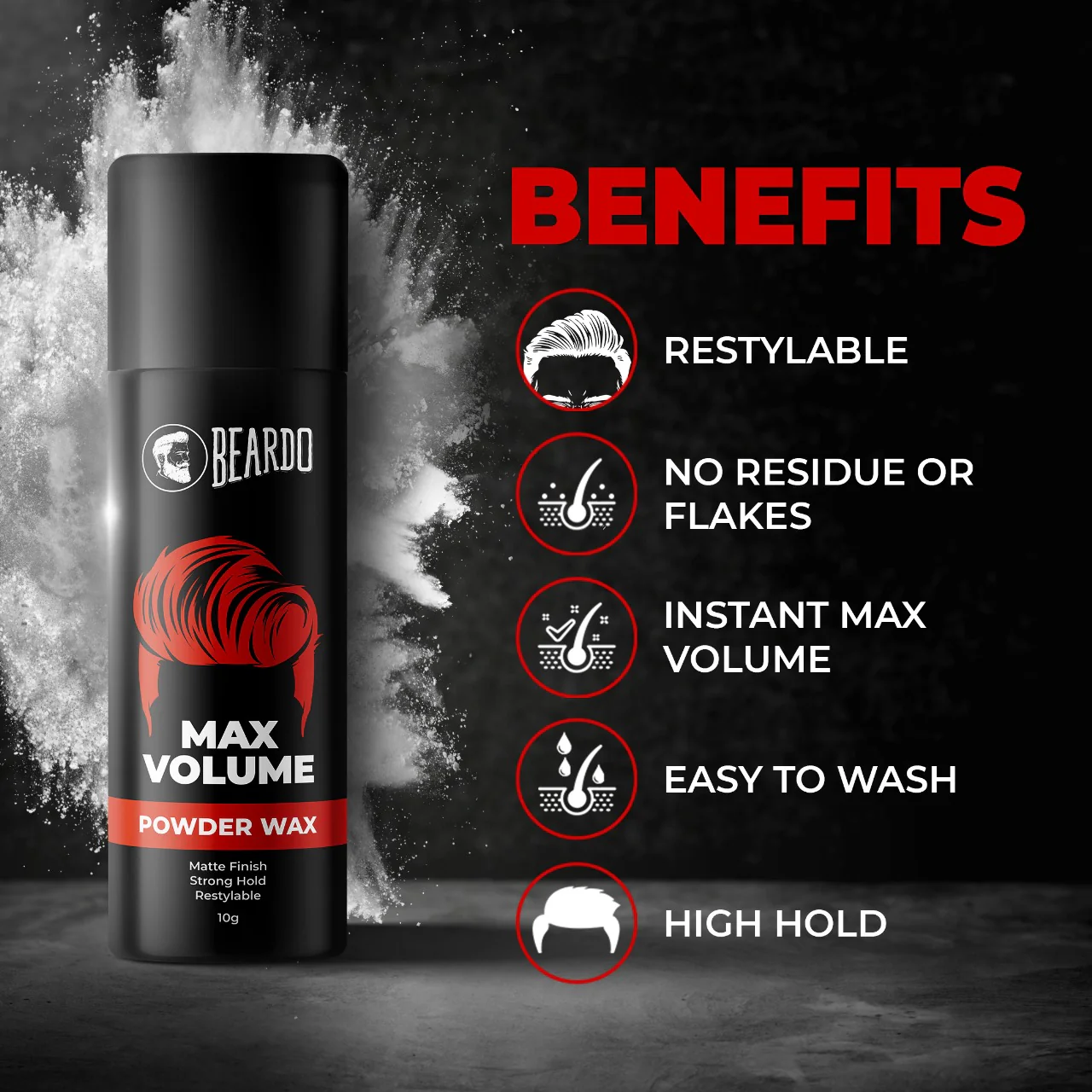 Max Volume Powder Wax (Pack of 2) - Image 6