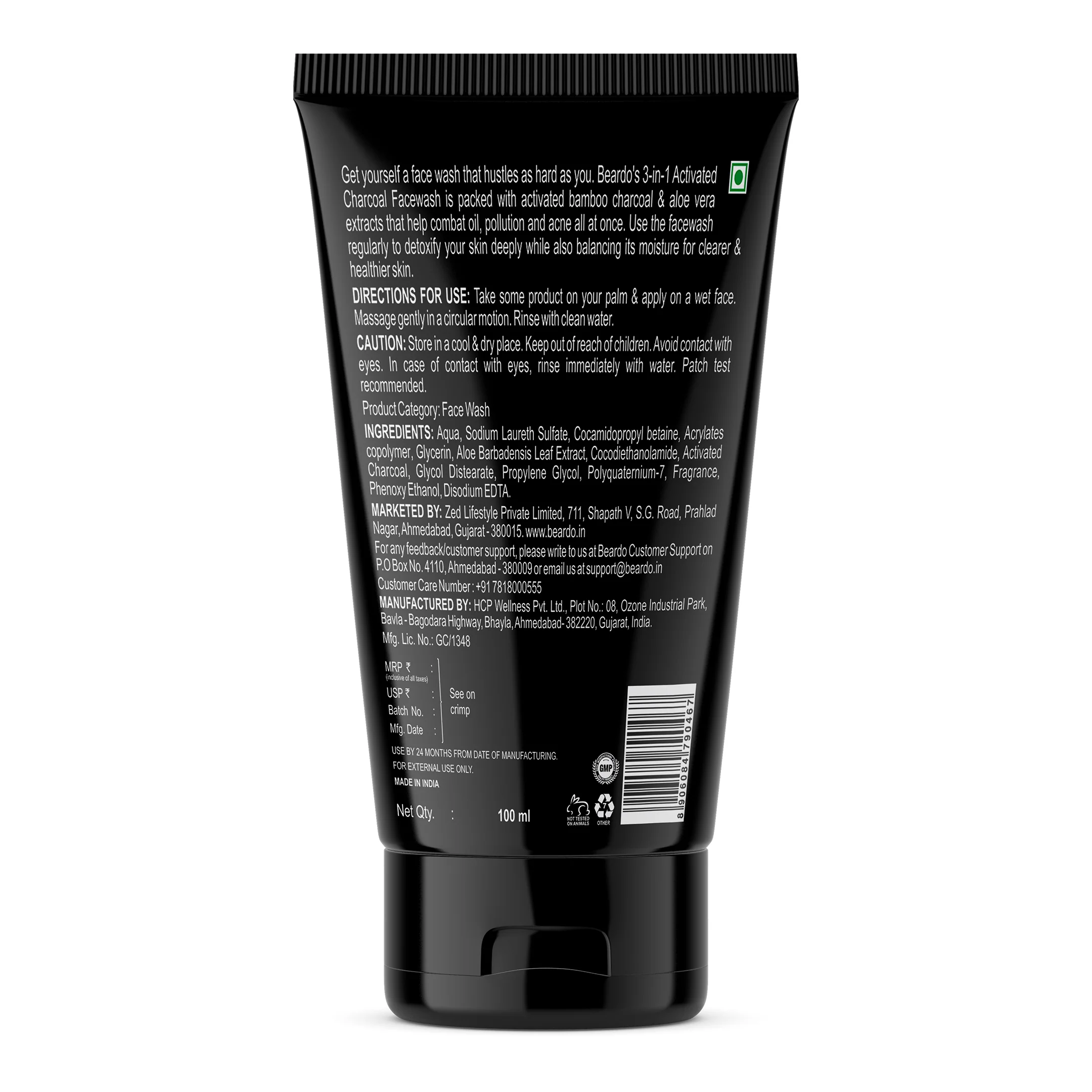 Activated Charcoal Facewash - Image 9