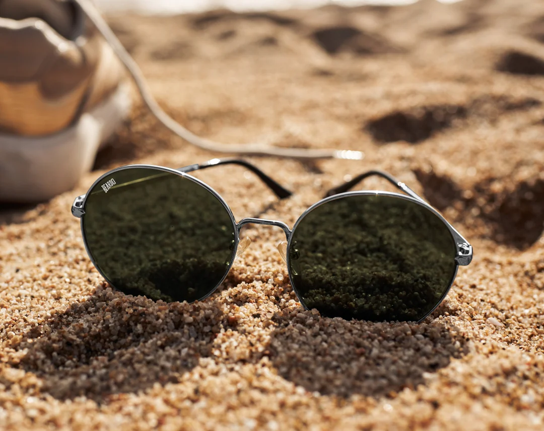 Mobster Sunglasses-Gun Metal UV-Pro - Image 3