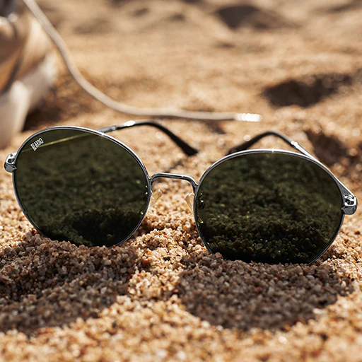 Mobster Sunglasses-Gun Metal UV-Pro - Image 8