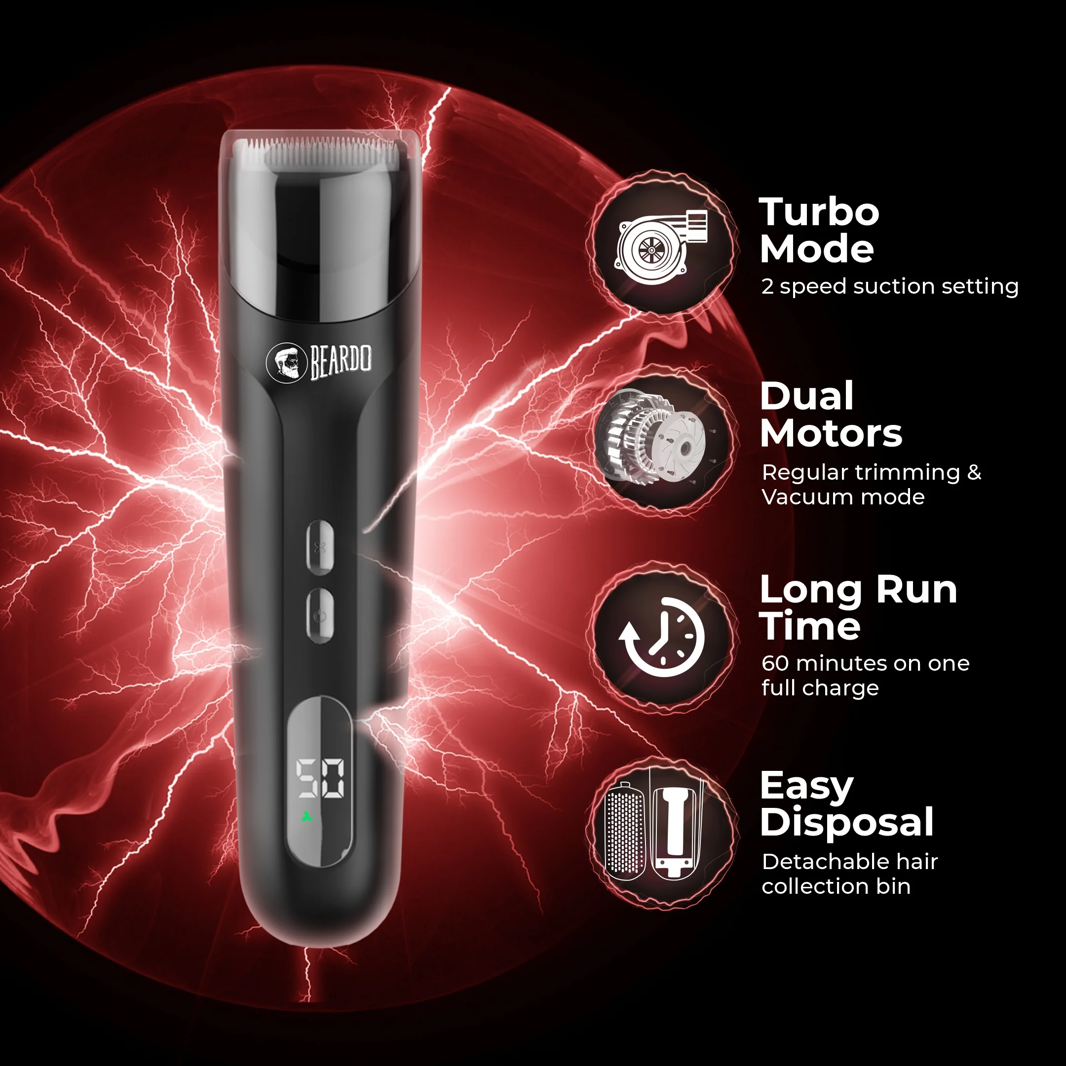 Ninja-X Pro Vacuum Trimmer - Image 3