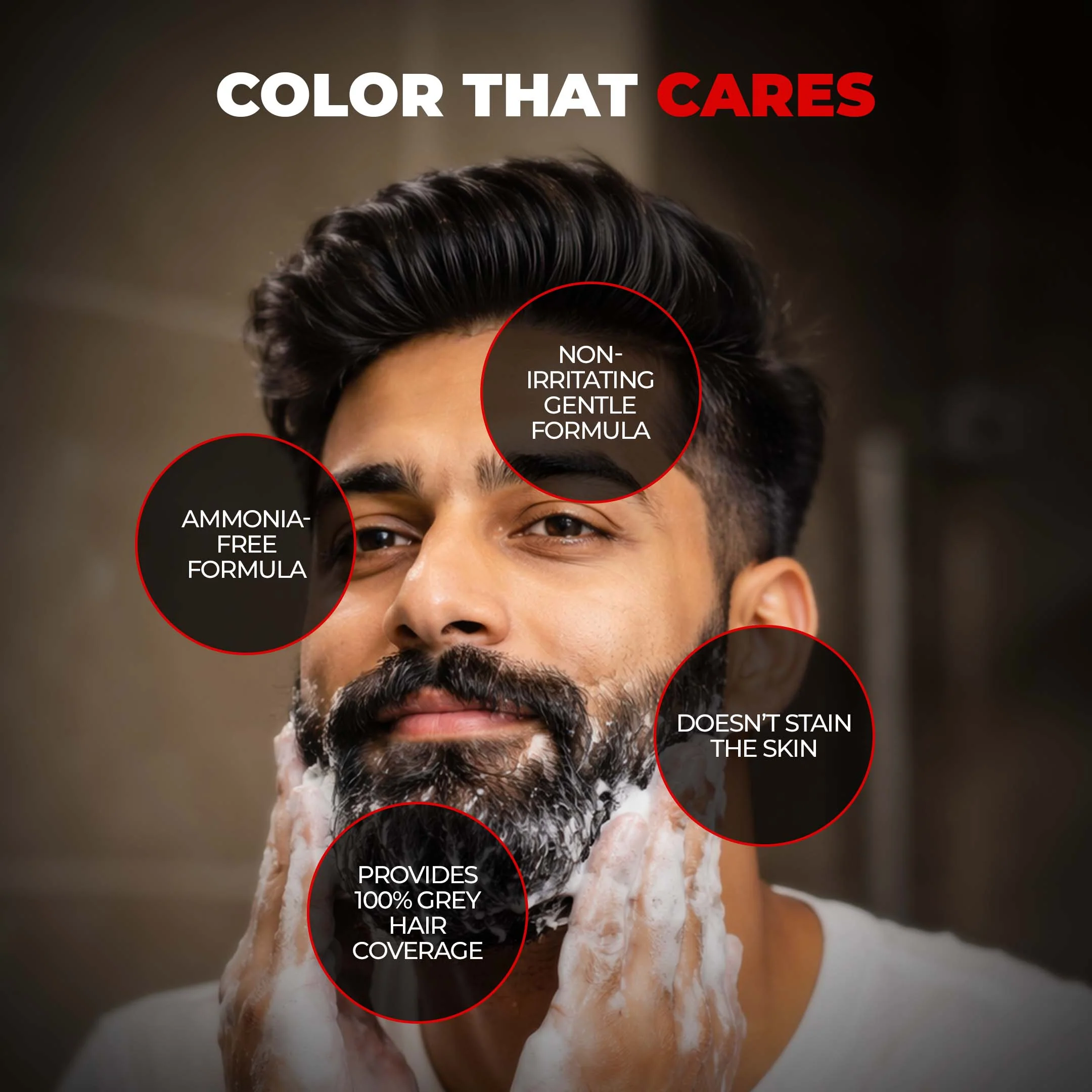 Shampoo Color for Hair and Beard (Natural Black) - Image 5