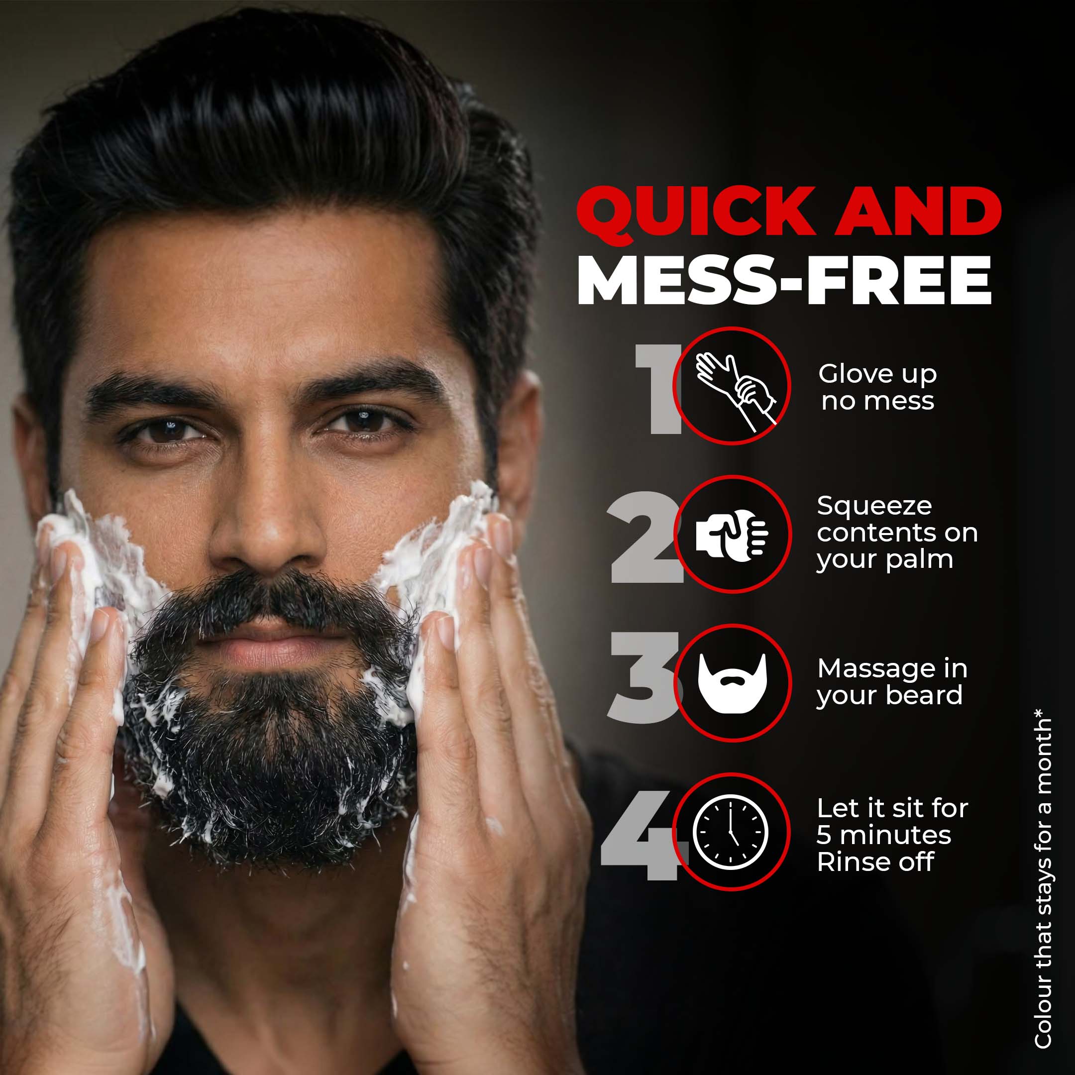 Shampoo Color for Hair and Beard (Natural Black) - Image 6