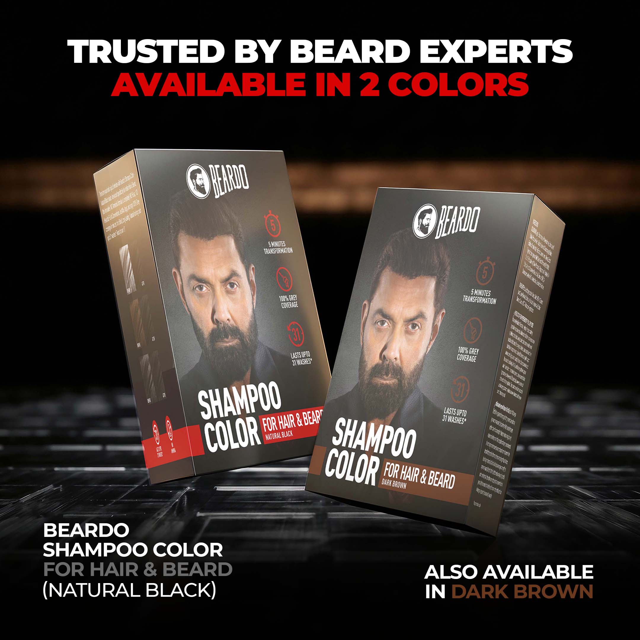 Shampoo Color for Hair and Beard (Natural Black) - Image 9
