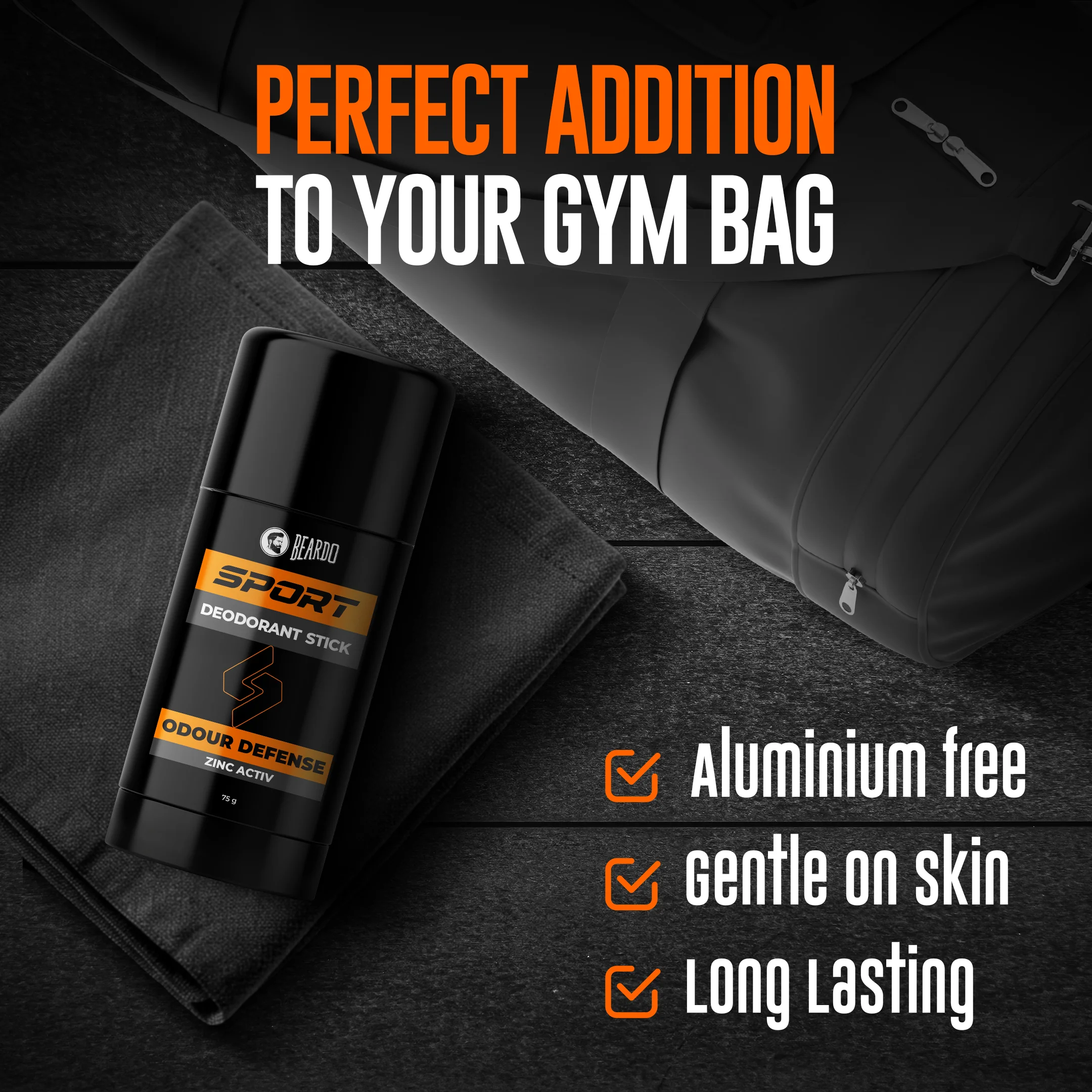 Sport Deodorant Stick (75g) - Image 5
