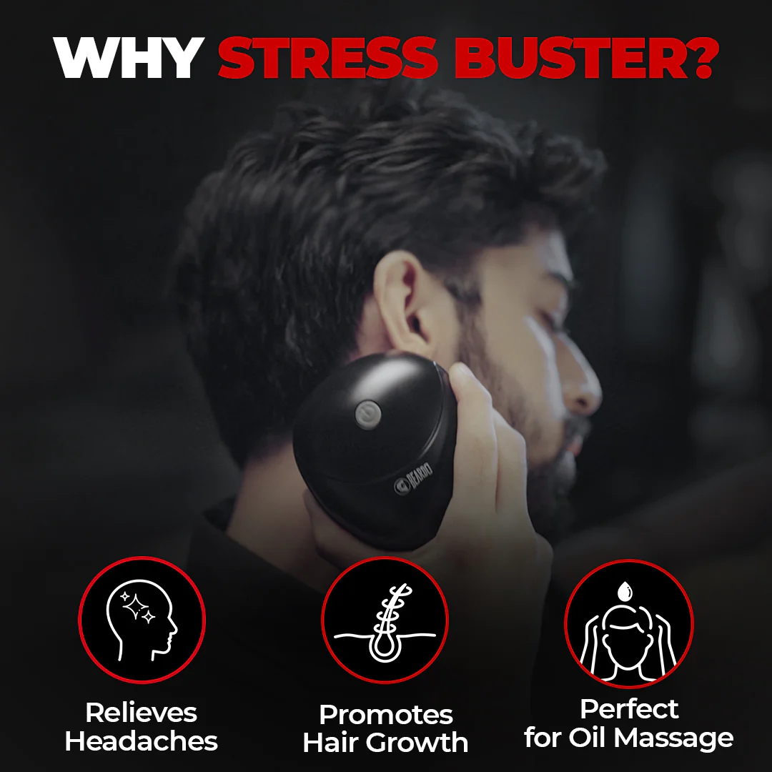 Stress Buster Electric Scalp Massager - Image 3
