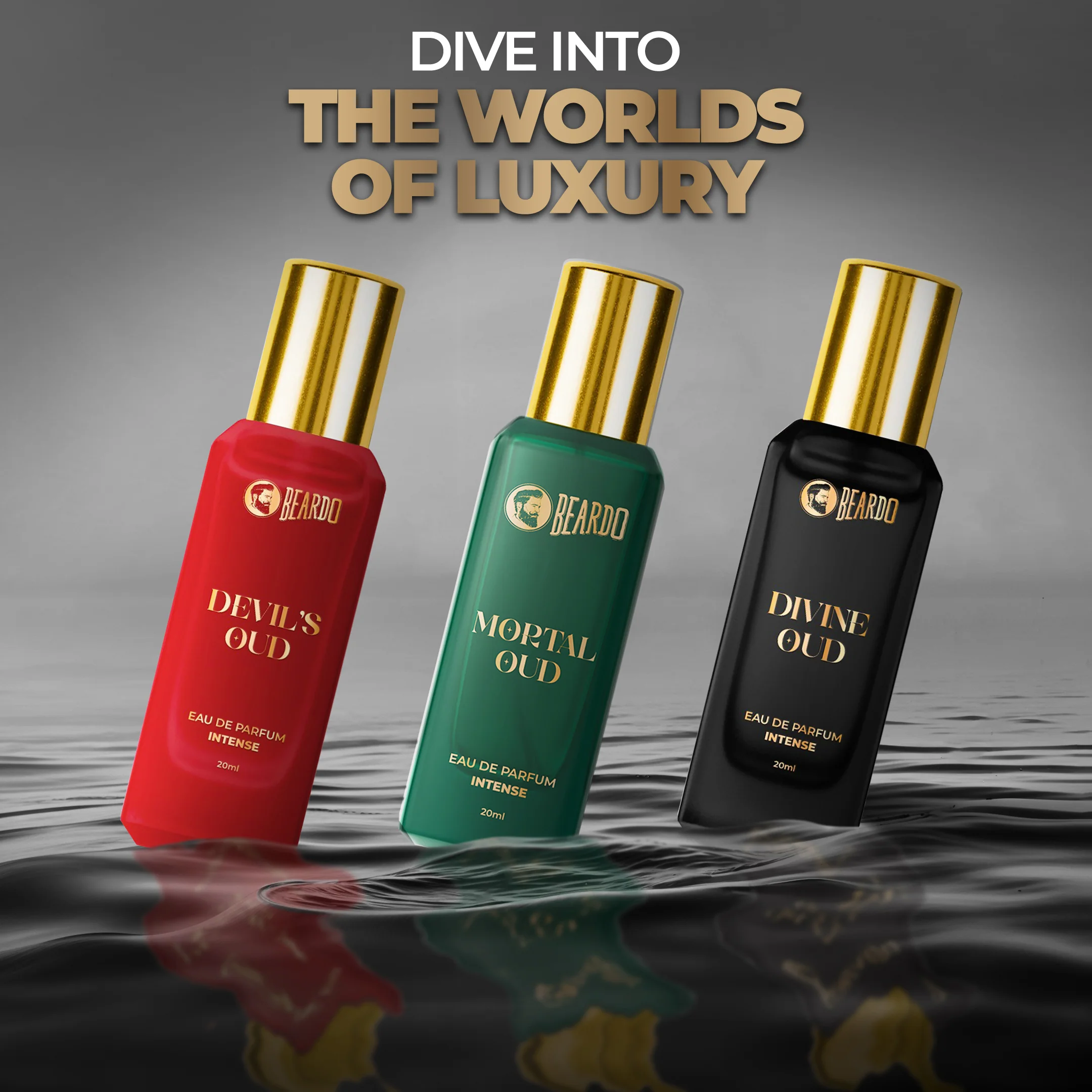 Three Worlds of Oud Luxury Perfume Giftset (20ml X 3) - Image 6