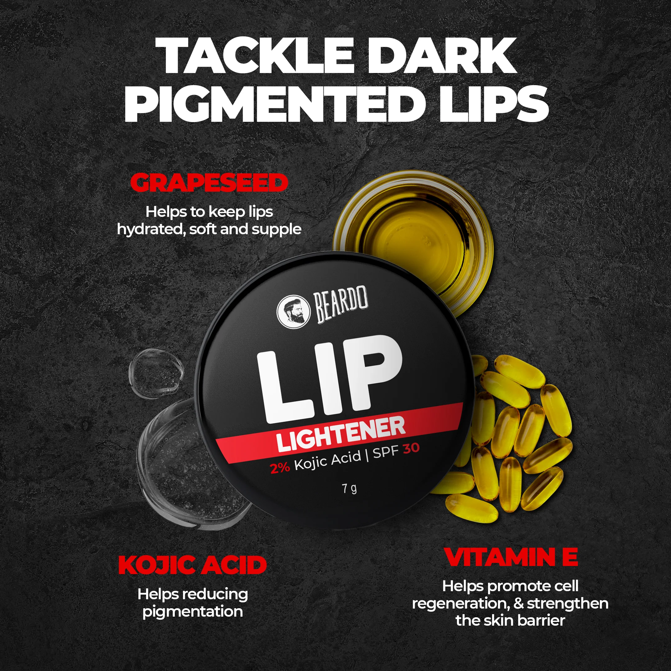 Lip Lightener For Men (7g) - Image 8