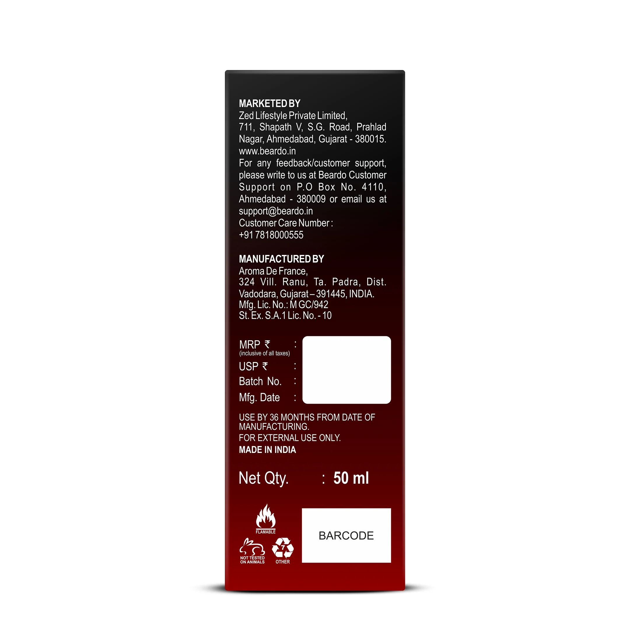 Whisky Smoke 50ml & Mafia Perfume EDP 50ml Combo - Image 14