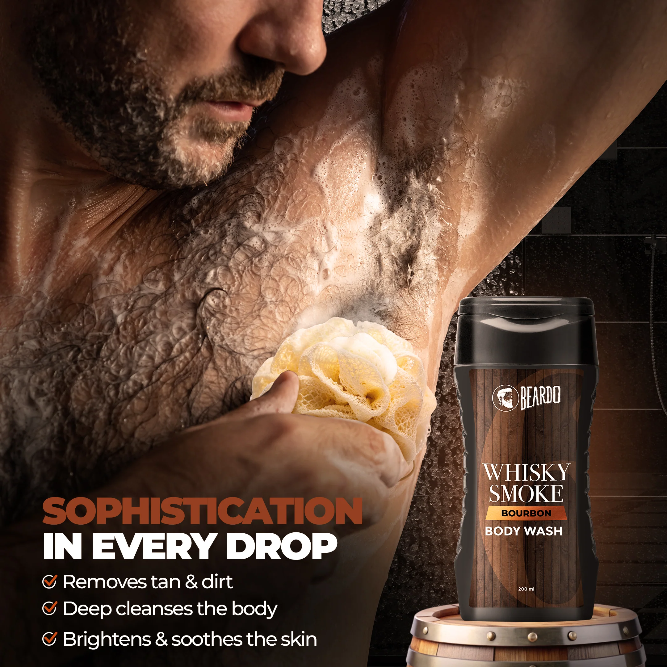 Whisky Smoke Bourbon Bodywash - Image 4