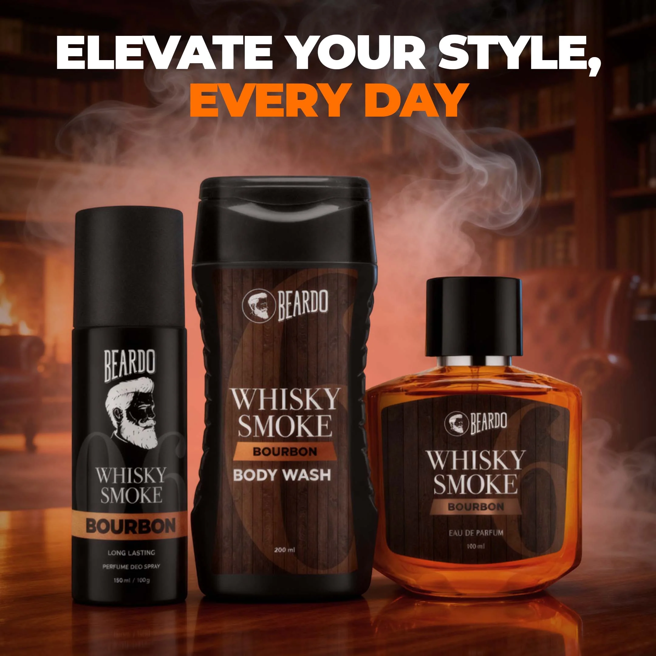 Whisky Smoke Bourbon Perfume EDP (100ml) - Image 7
