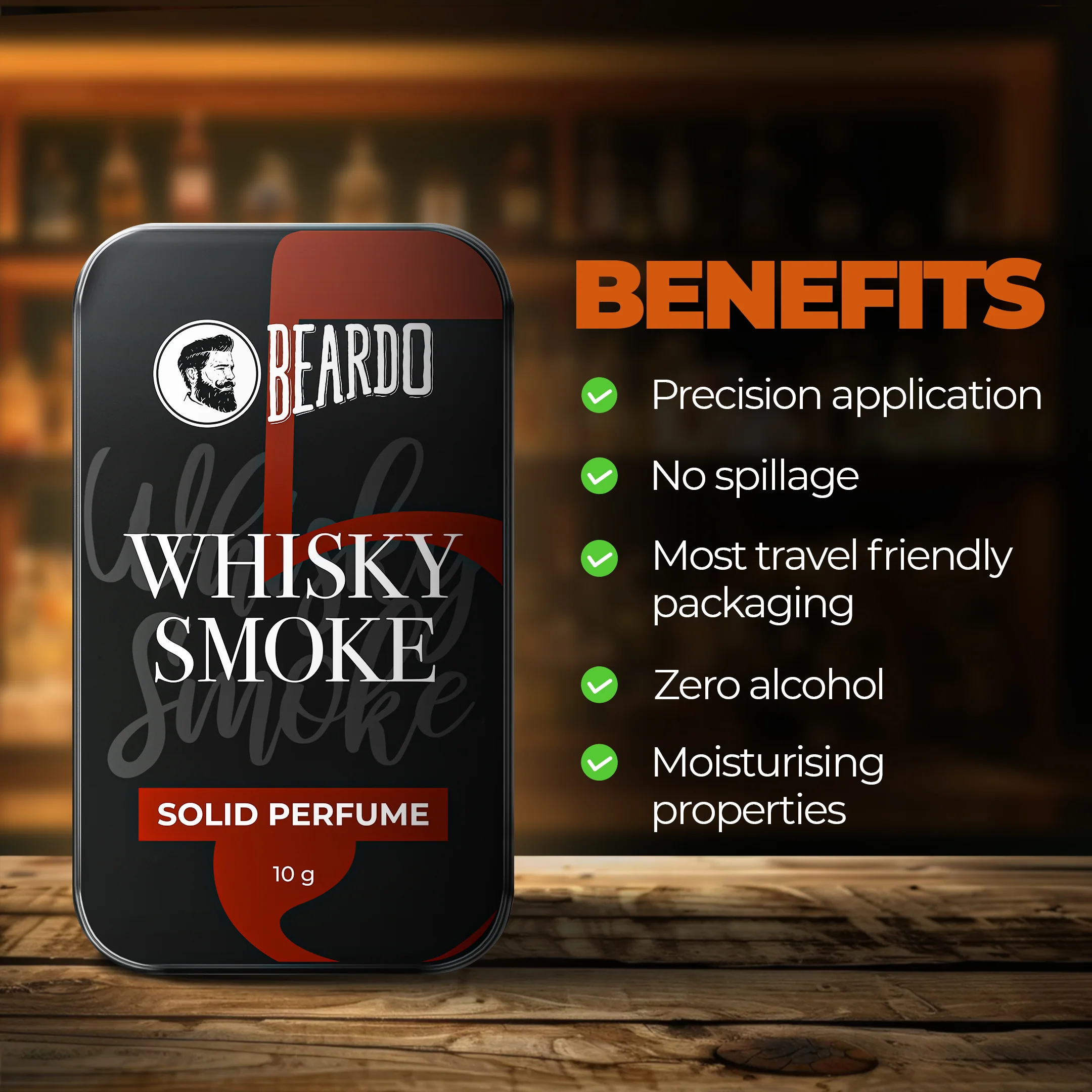 Whisky Smoke Solid Perfume (10g) - Image 5