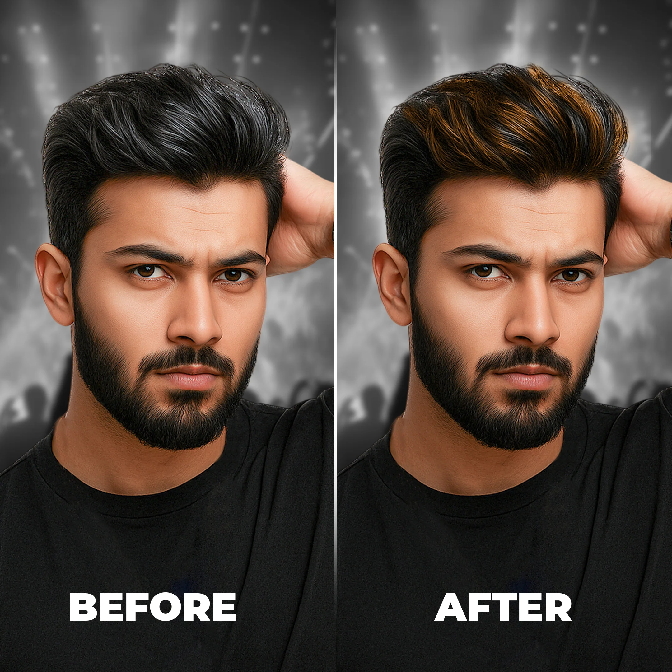 Quicky Temp Hair Color Spray Raw Copper (50ml) - Image 3