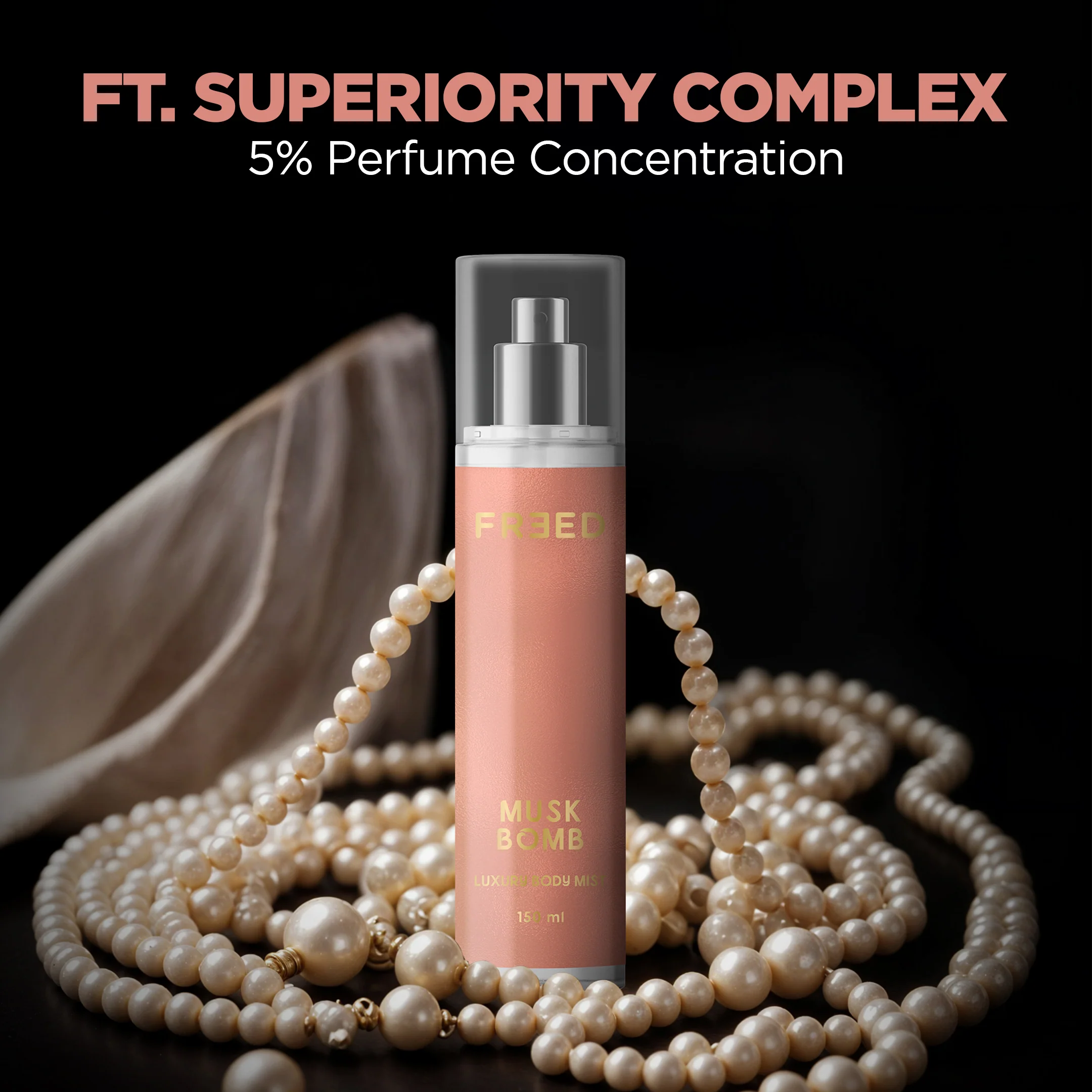 Freed Musk Bomb Luxury Body Mist (150ml) - Image 9