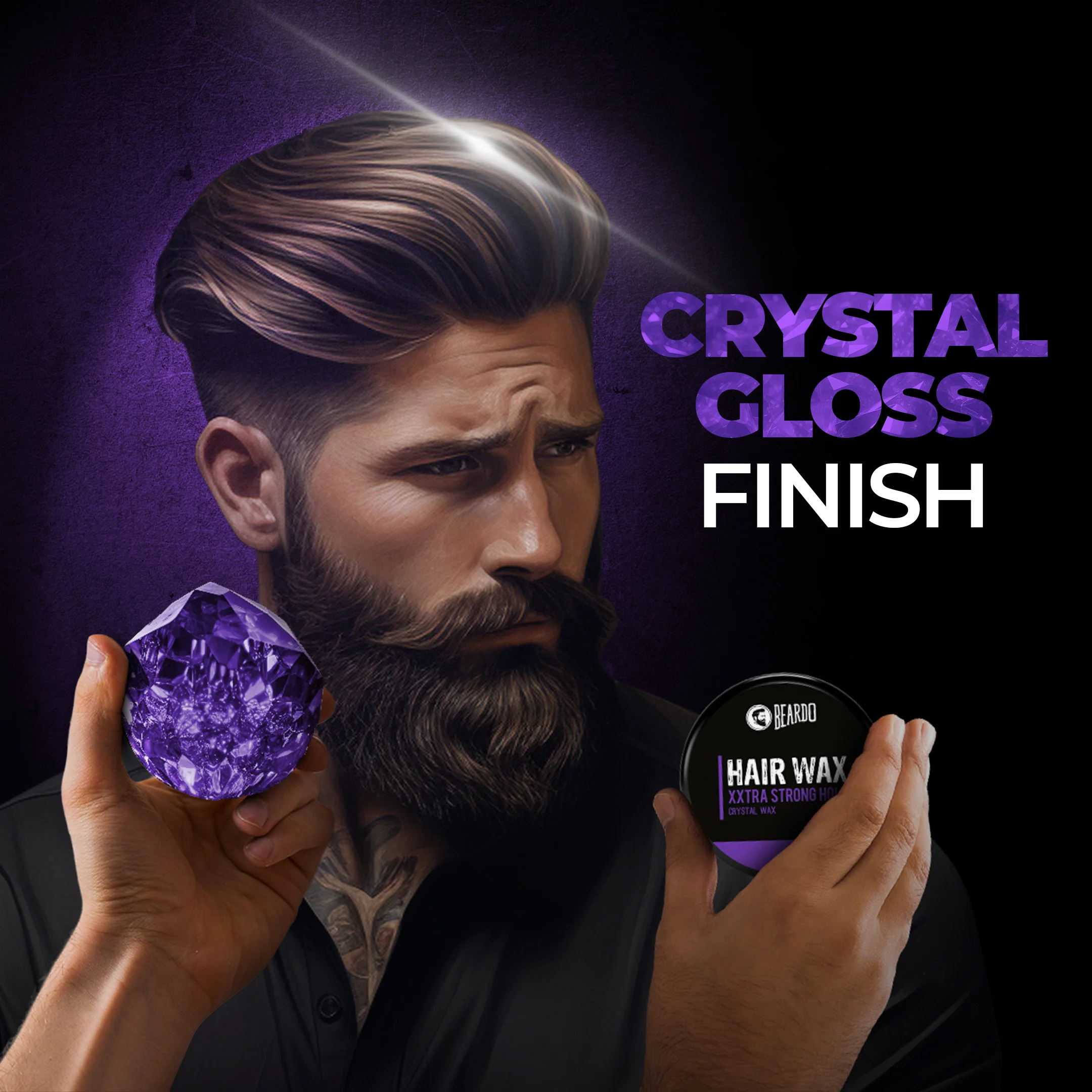 Hair Wax XXTRA StrongHold Crystal Wax - Image 3