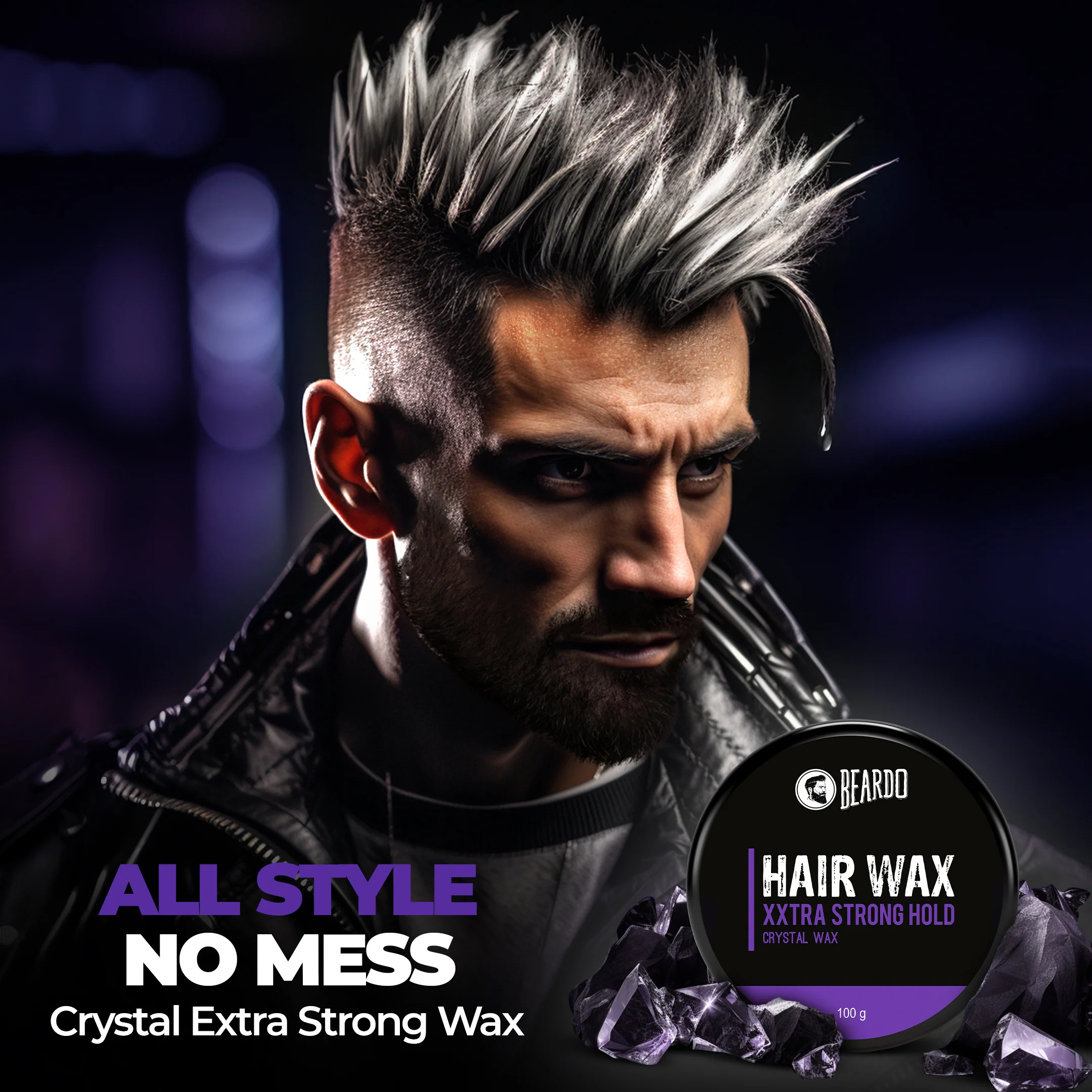 Hair Wax XXTRA StrongHold Crystal Wax - Image 7