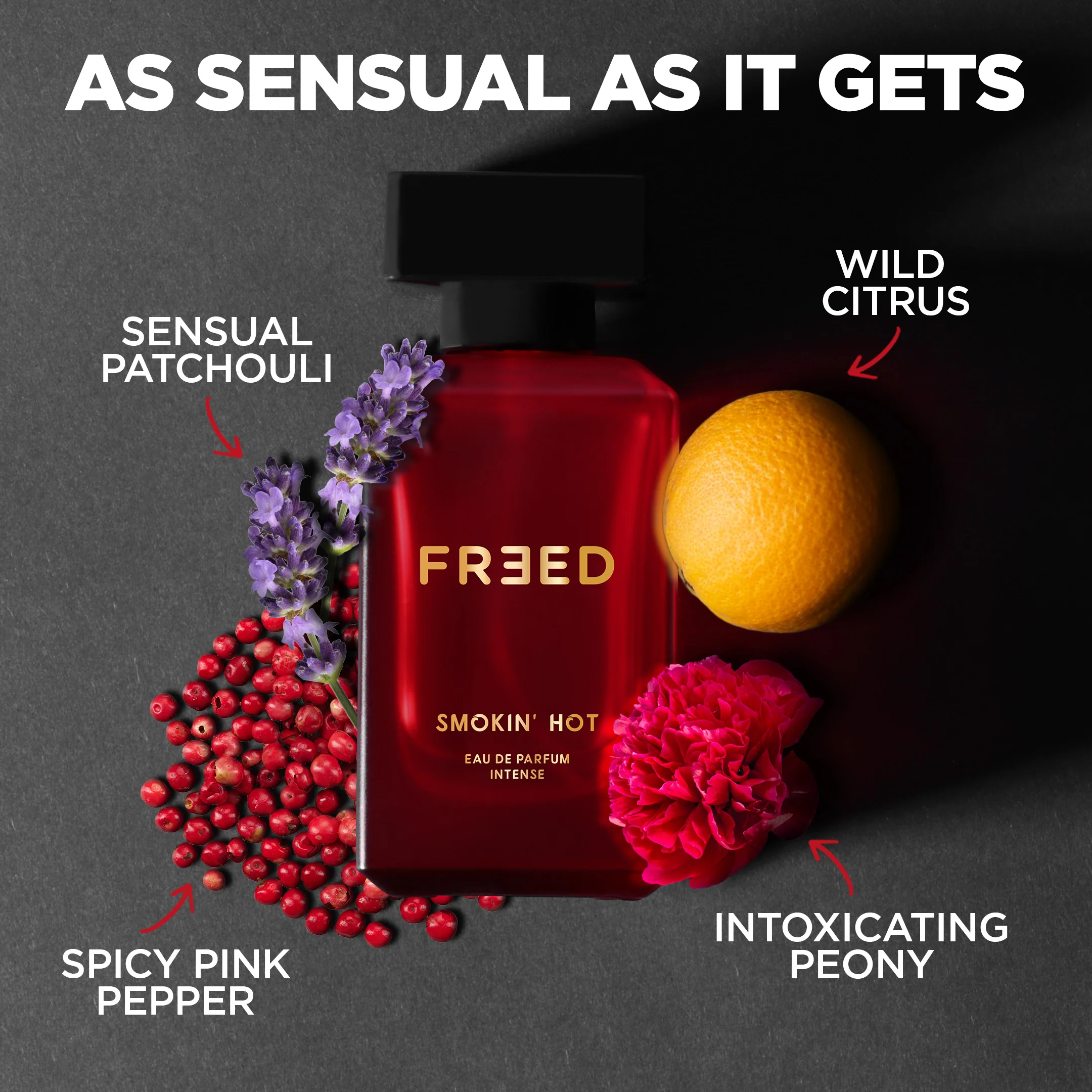 Freed Smokin' Hot Eau De Parfum Intense (80ml) - Image 3