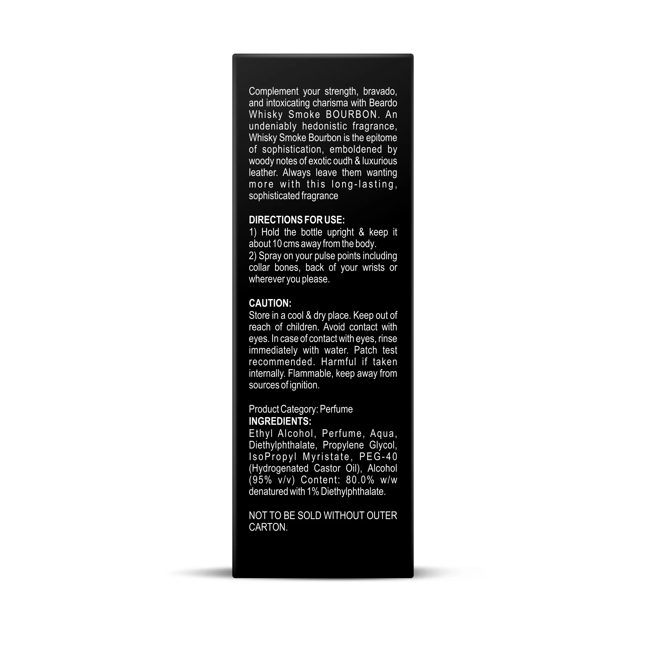 Whisky Smoke Bourbon Perfume EDP (50ml) - Image 8