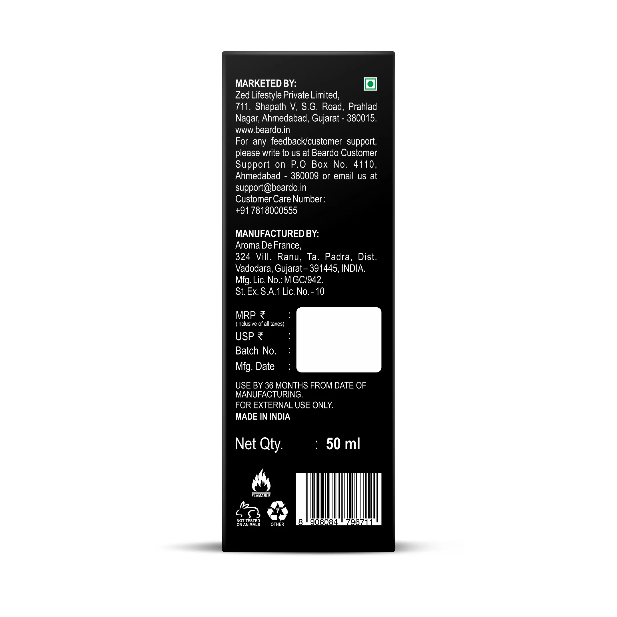 Whisky Smoke Bourbon Perfume EDP (50ml) - Image 9
