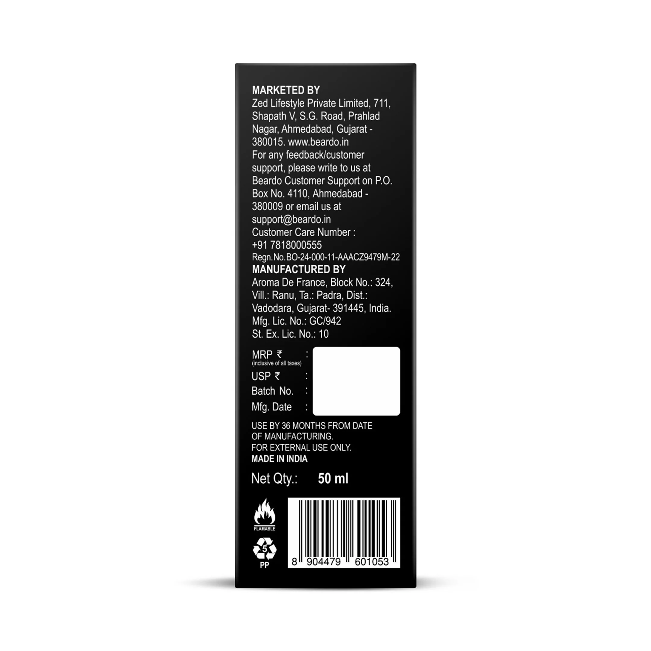 Whisky Smoke Firebomb Perfume EDP (50ml) - Image 8